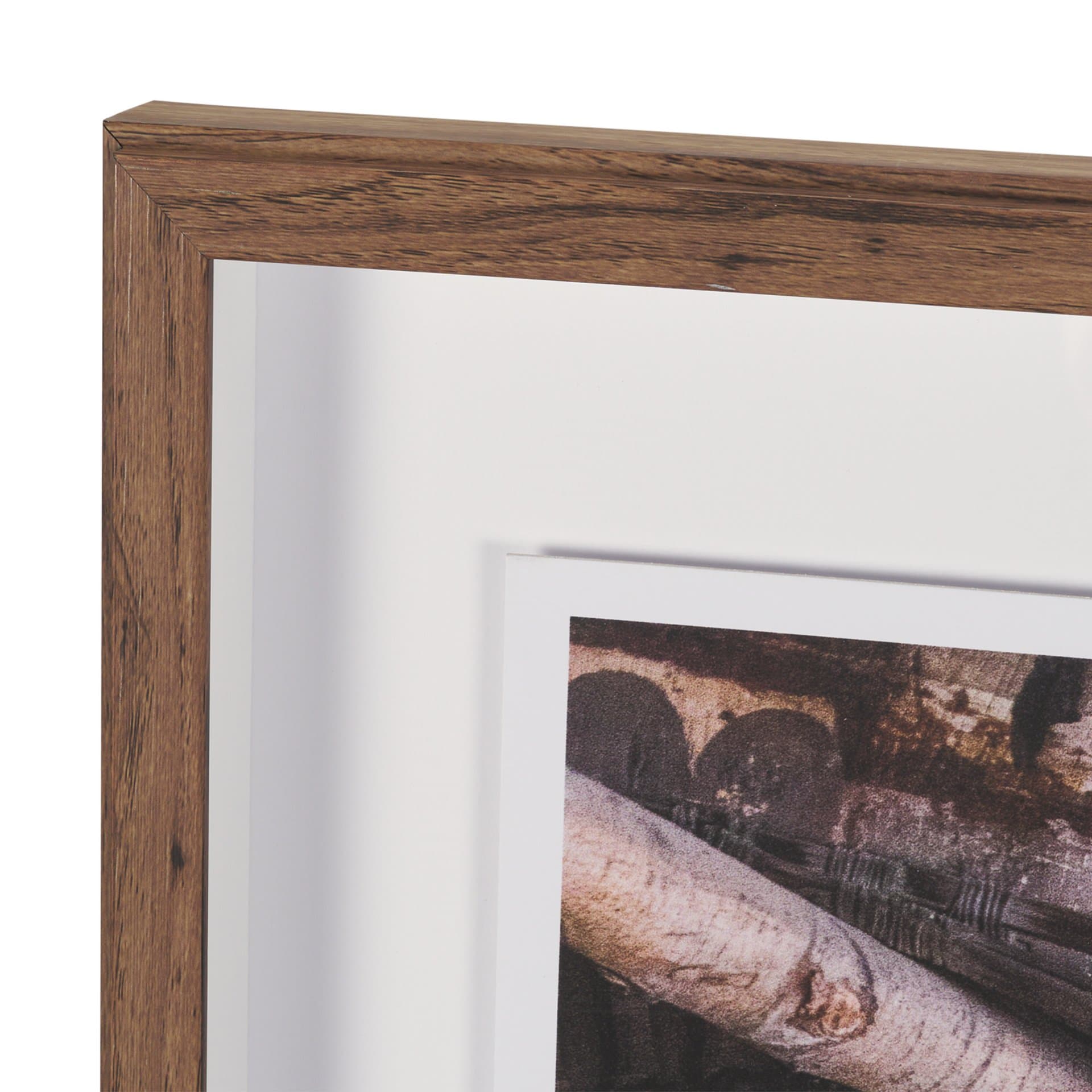 Canoe Barn by Deborah Revell Hand Embelished Framed Art Print Matted under Glass — product photograph
