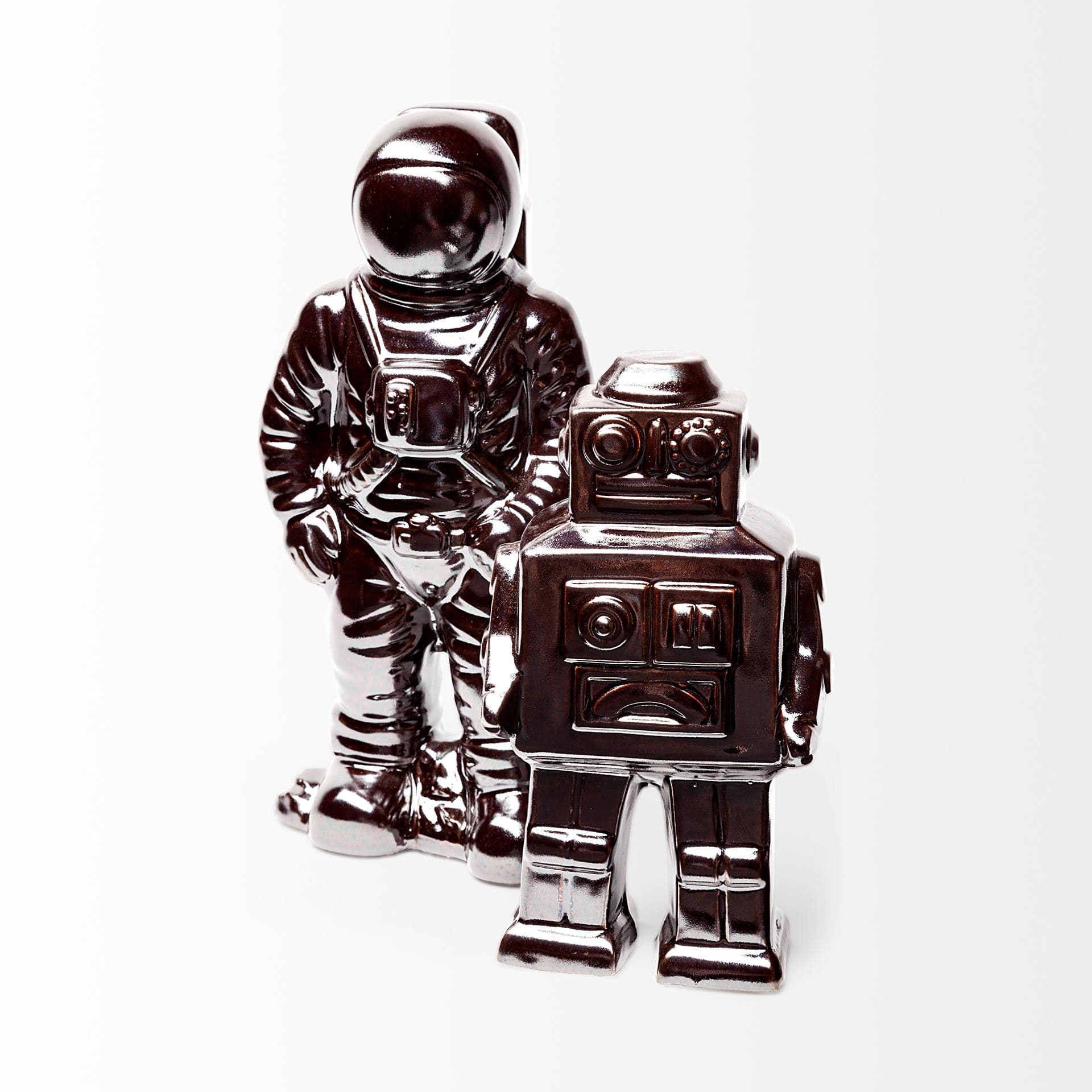 Robby 4L x 3W Bronze Polished Robot — product photograph