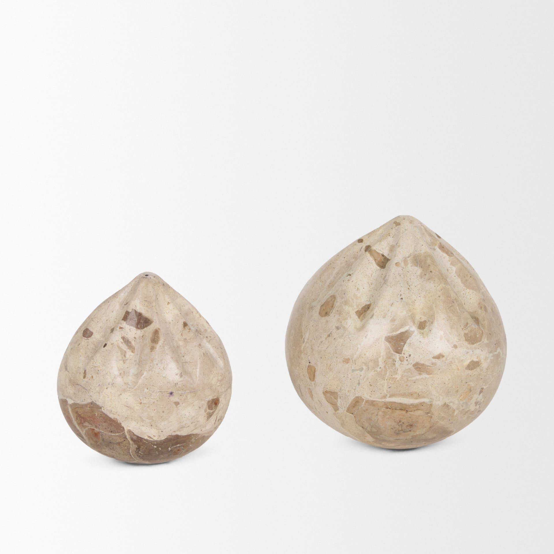 Caprie Small Beige Marble Decorative Juice Squeezer — product photograph
