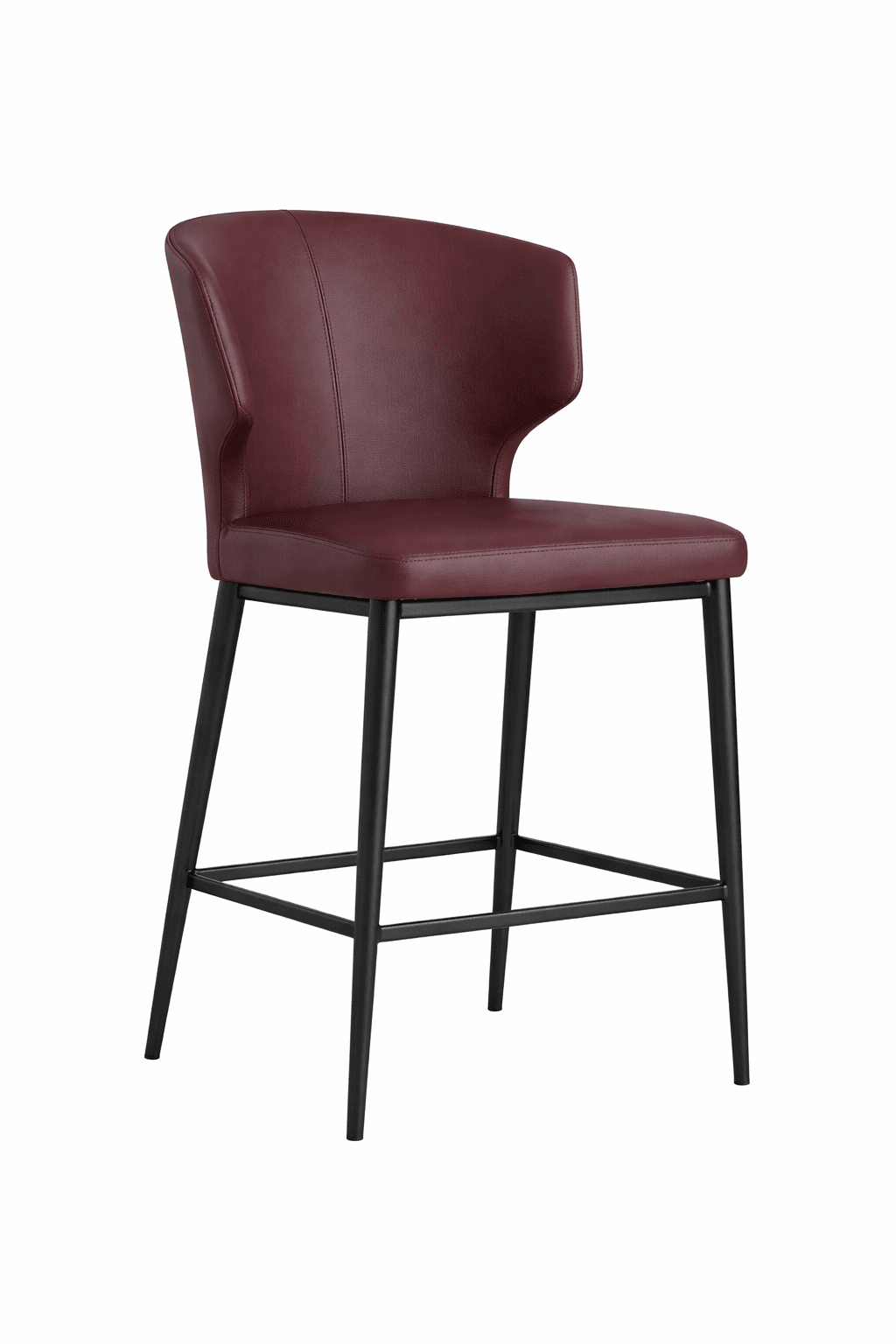 Cabo Stool With Metal Base — product photograph