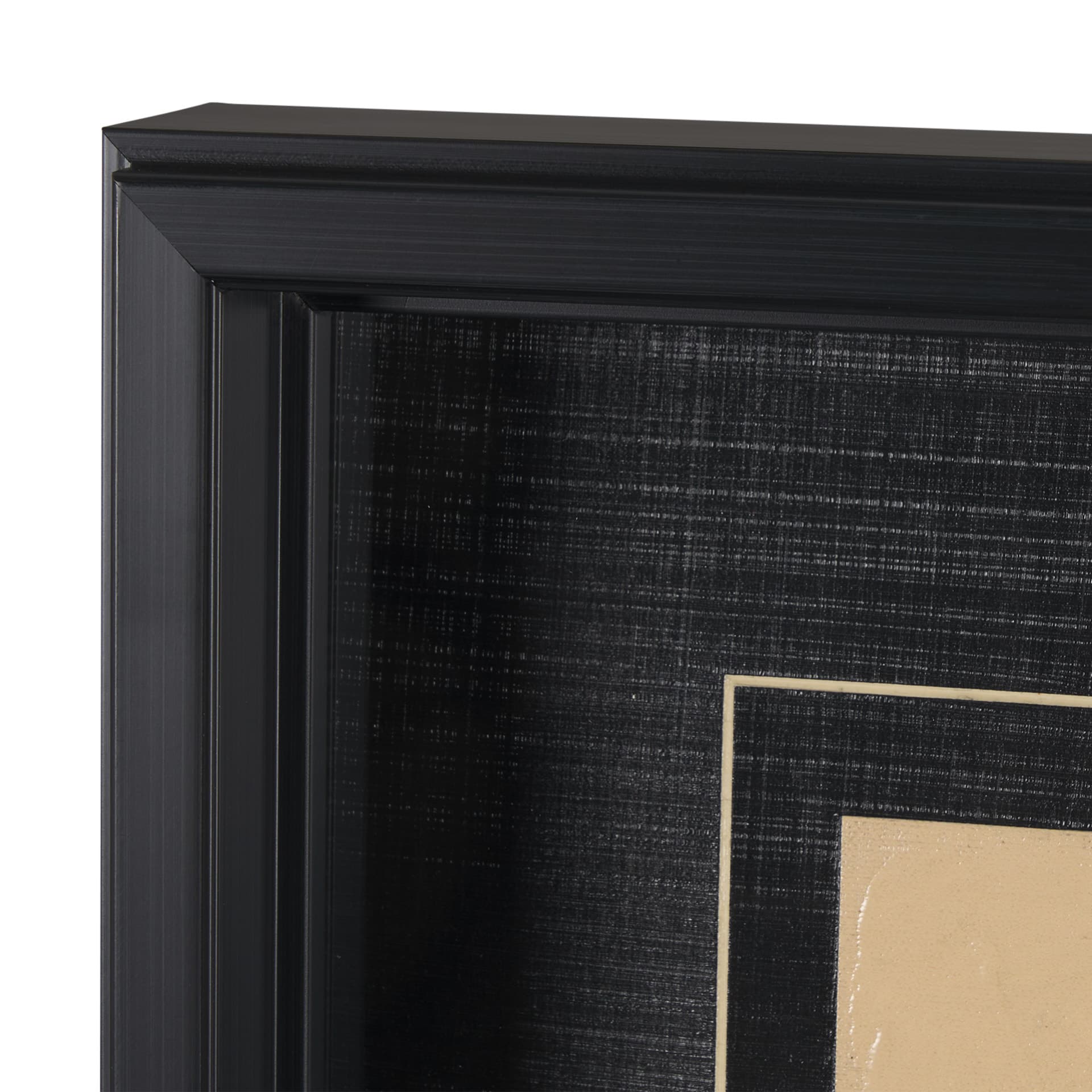 First Man On The Moon by Vintage Collection Hand Embelished Framed Art Photo Matted under Glass — product photograph