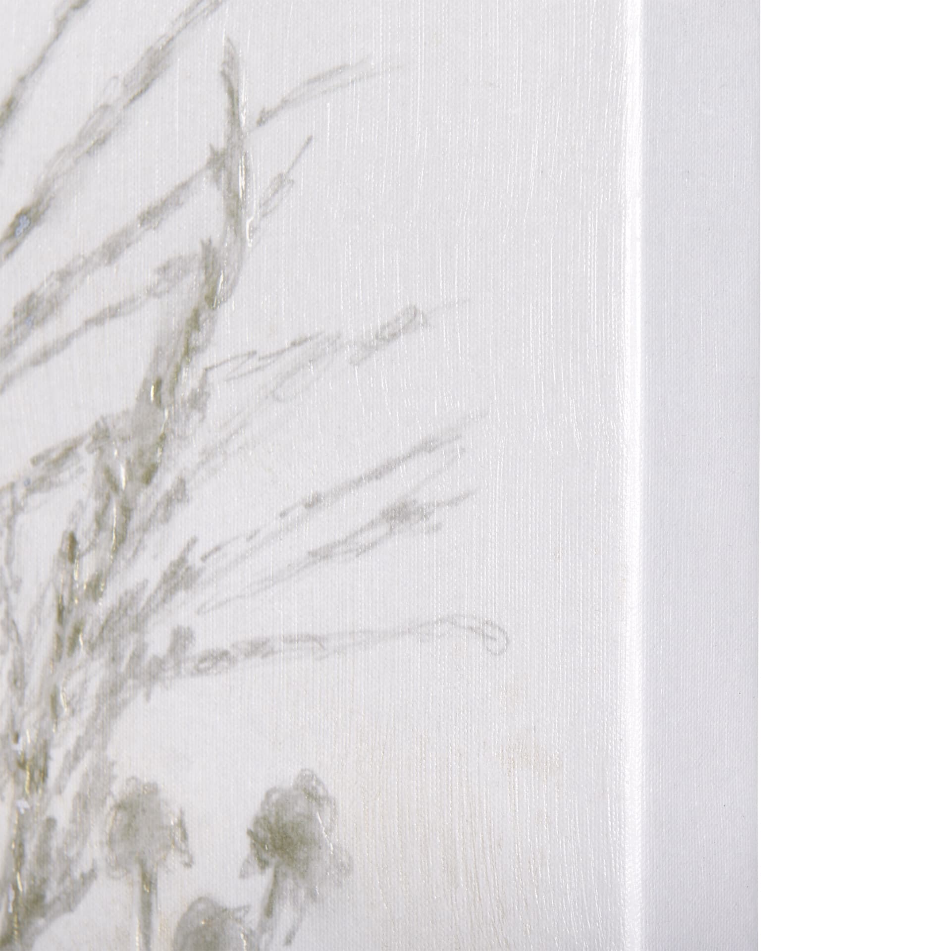 Growing Along The River II by Mercana Studio a Hand Embellished Textured Canvas — product photograph