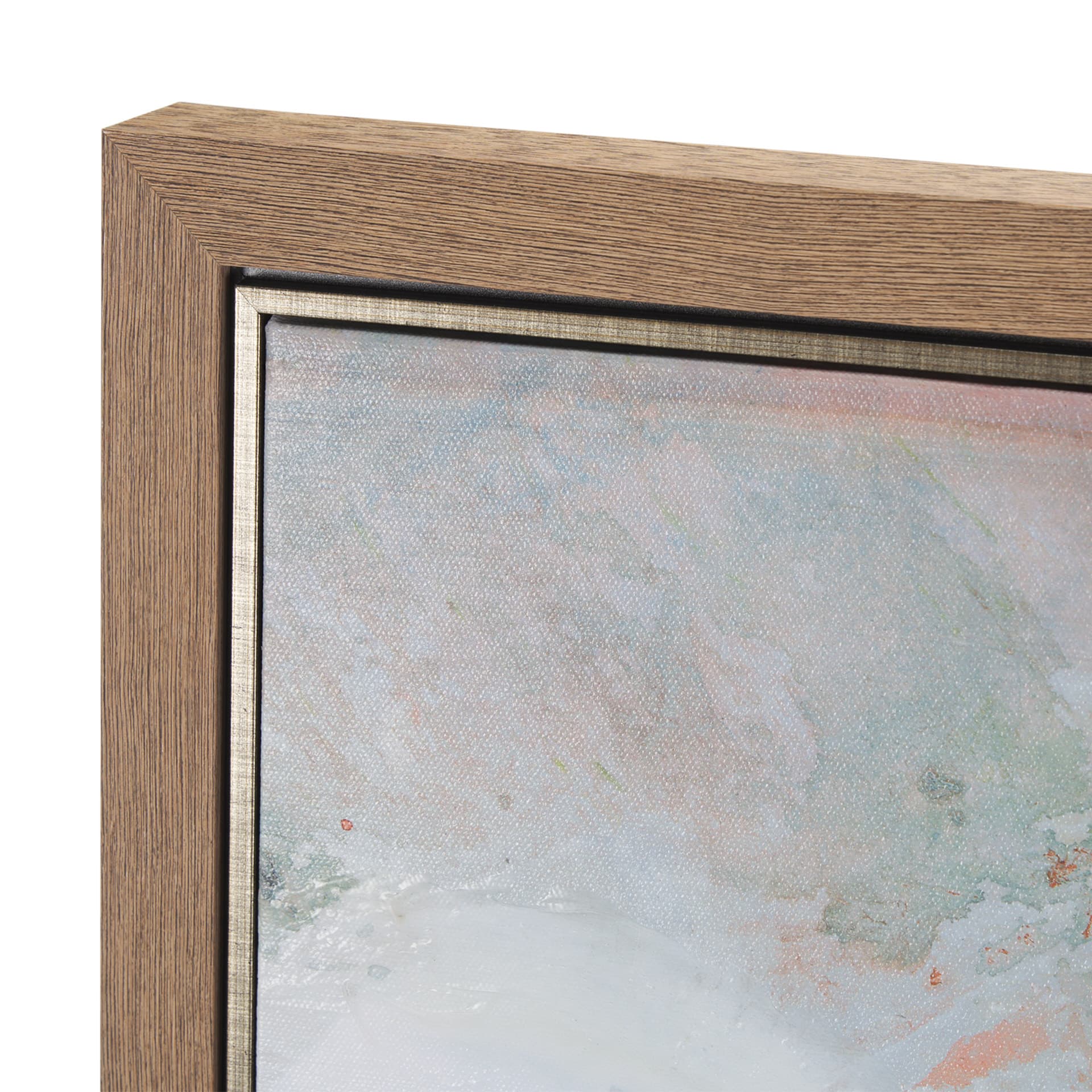 Aromatic Magnolia by Mercana Studio a Hand Embellished Textured Framed Canvas — product photograph