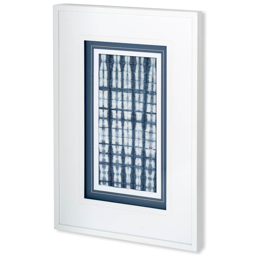 Shibori III by Chariklia Zarris a Framed Art Print Matted under Glass — product photograph