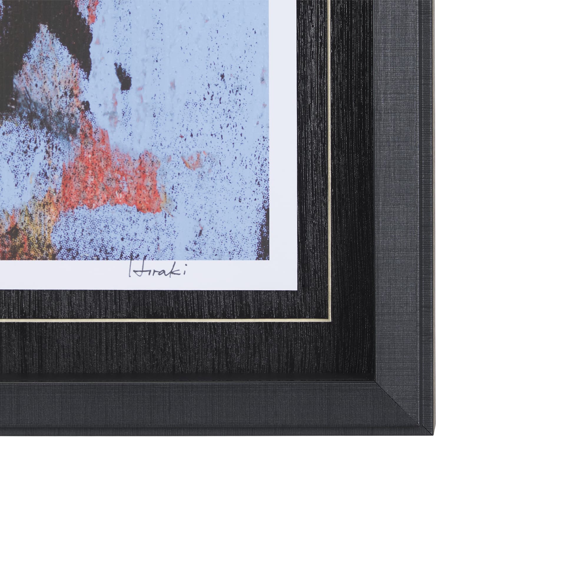 City Vibe IV by Mercana Studio a Hand Embellished Textured Framed Art Print Matted under Glass — product photograph