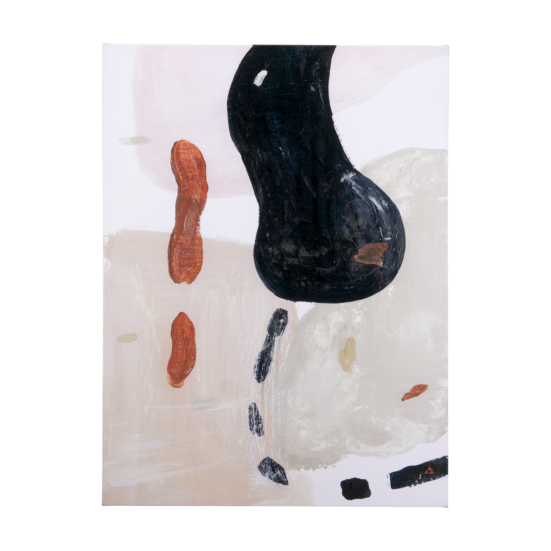 Color Blocks II by Mercana Studio a Hand Embellished Textured Canvas — product photograph