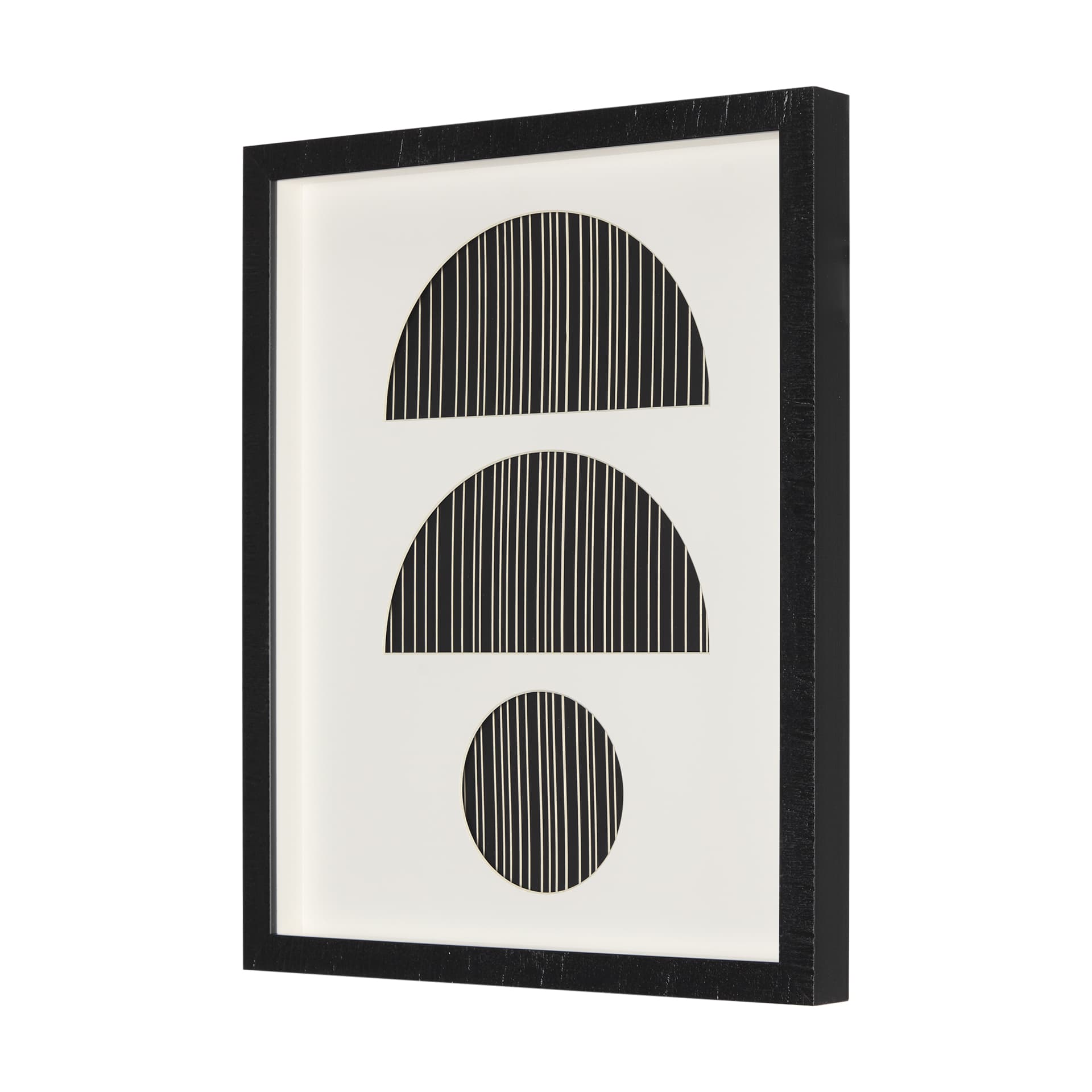 Arc & Orb 4 by Studio M a Framed Art Print Matted under Glass — product photograph