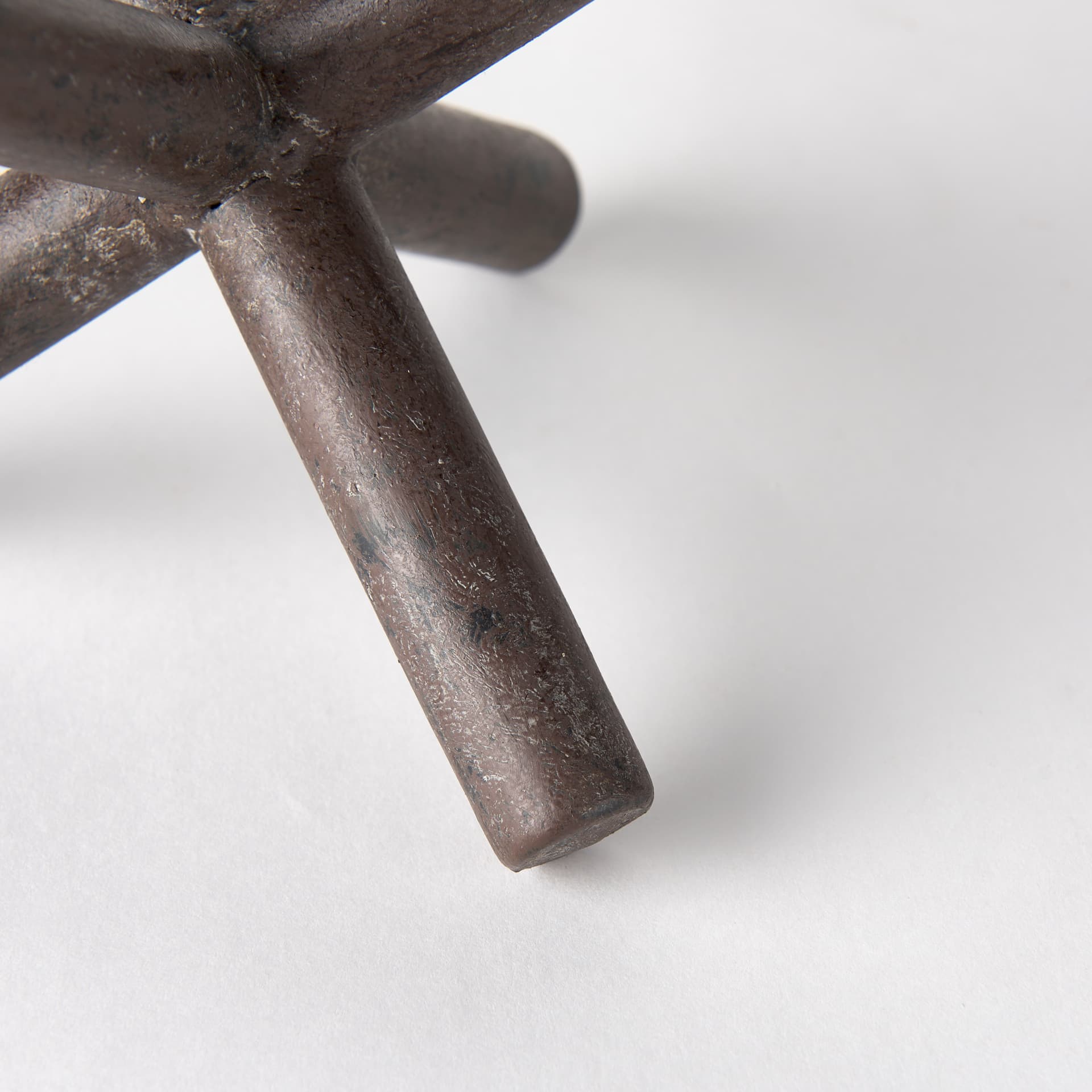 Astericks III (Small) 6L x 6W Brown Metal Decor Object — product photograph