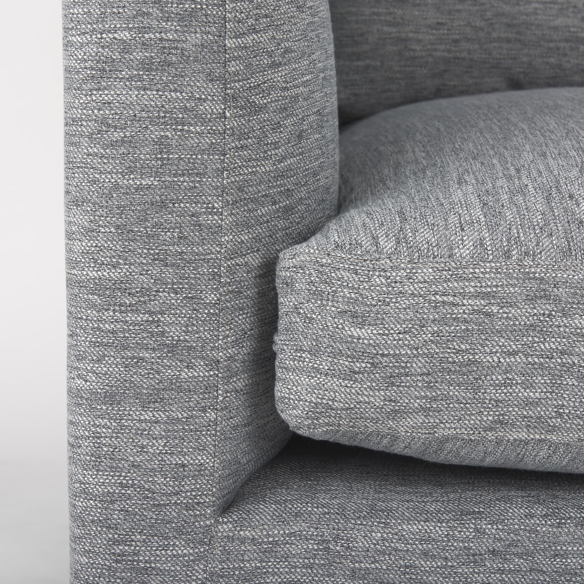 Valence 37.8L x 38.6W x 28.3H Castlerock Gray Corner Sectional Piece — product photograph
