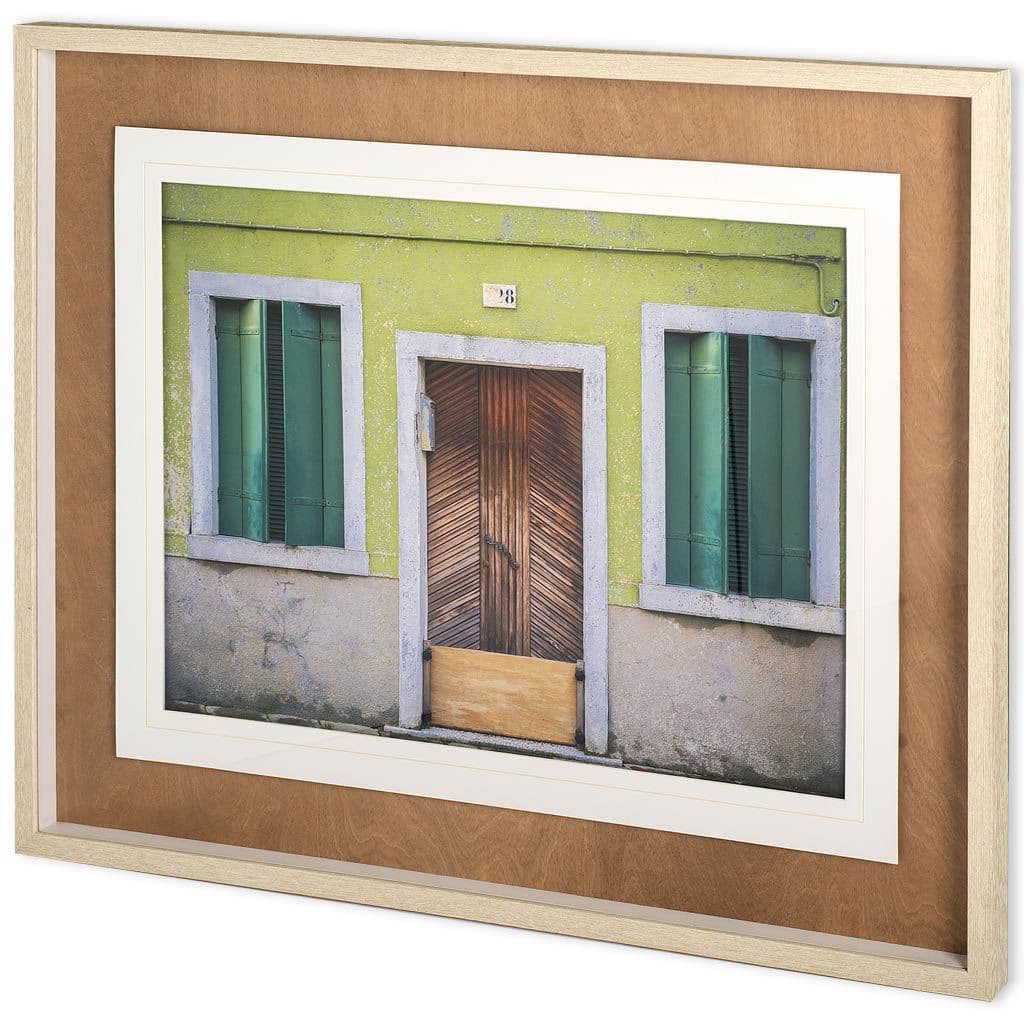 Untitled by Nancy Crowell a Hand Embellished Textured Framed Photo Art Print Matted under Glass — product photograph
