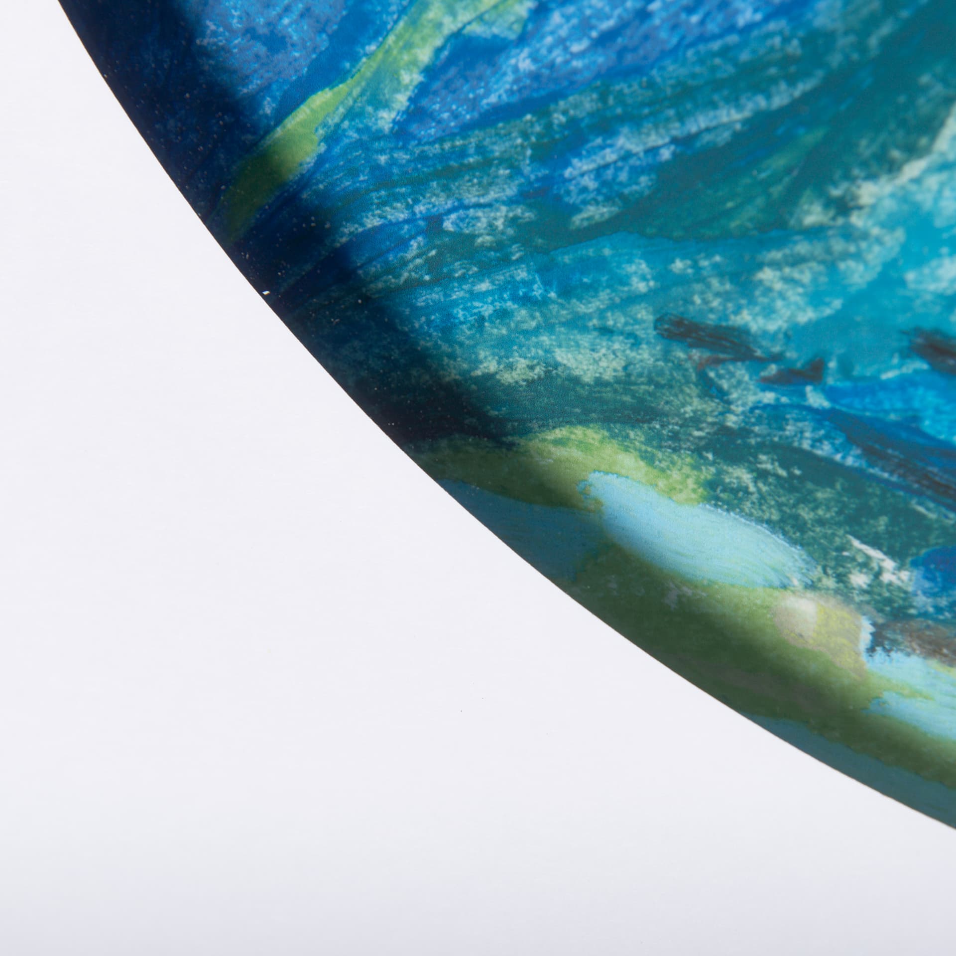 Numbers IV by Mercana Studio a Hand Embellished Textured Framed Art Print Matted under Glass — product photograph