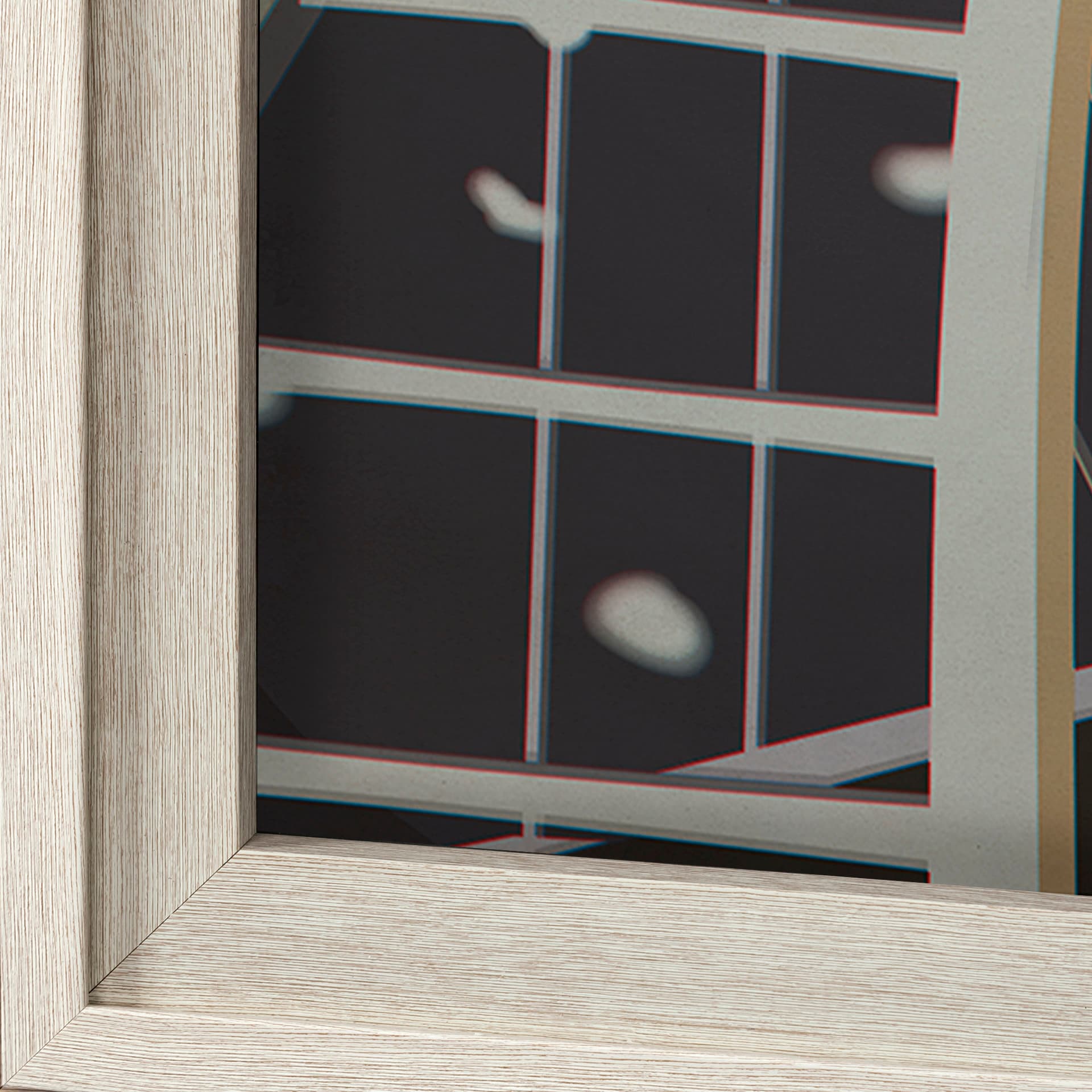 Edmonton Go Canada (XL) by Mercana Studio a Hand Embellished Decograph Framed Art Print under Glass — product photograph