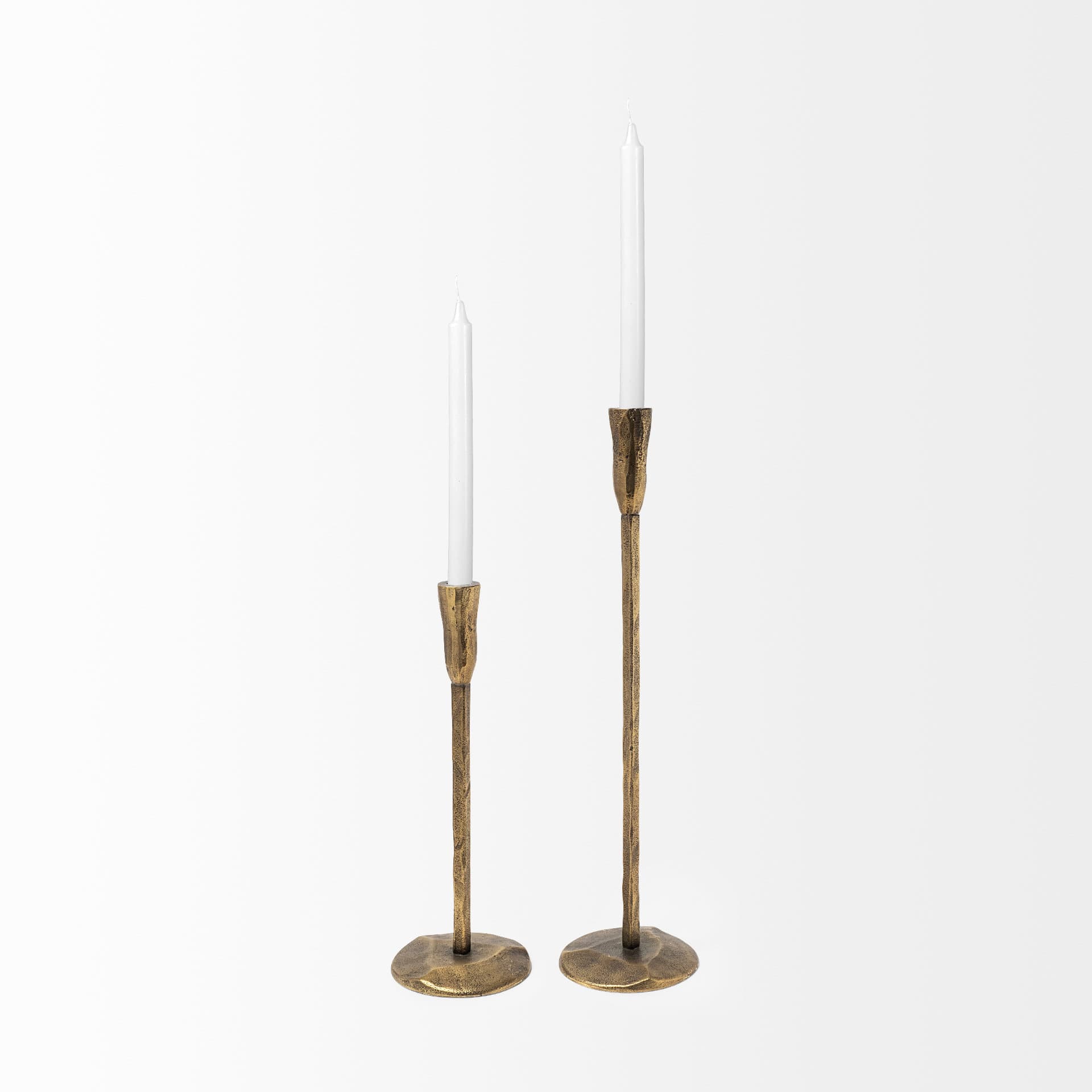 Levit (Large) Gold Table Candle Holder — product photograph