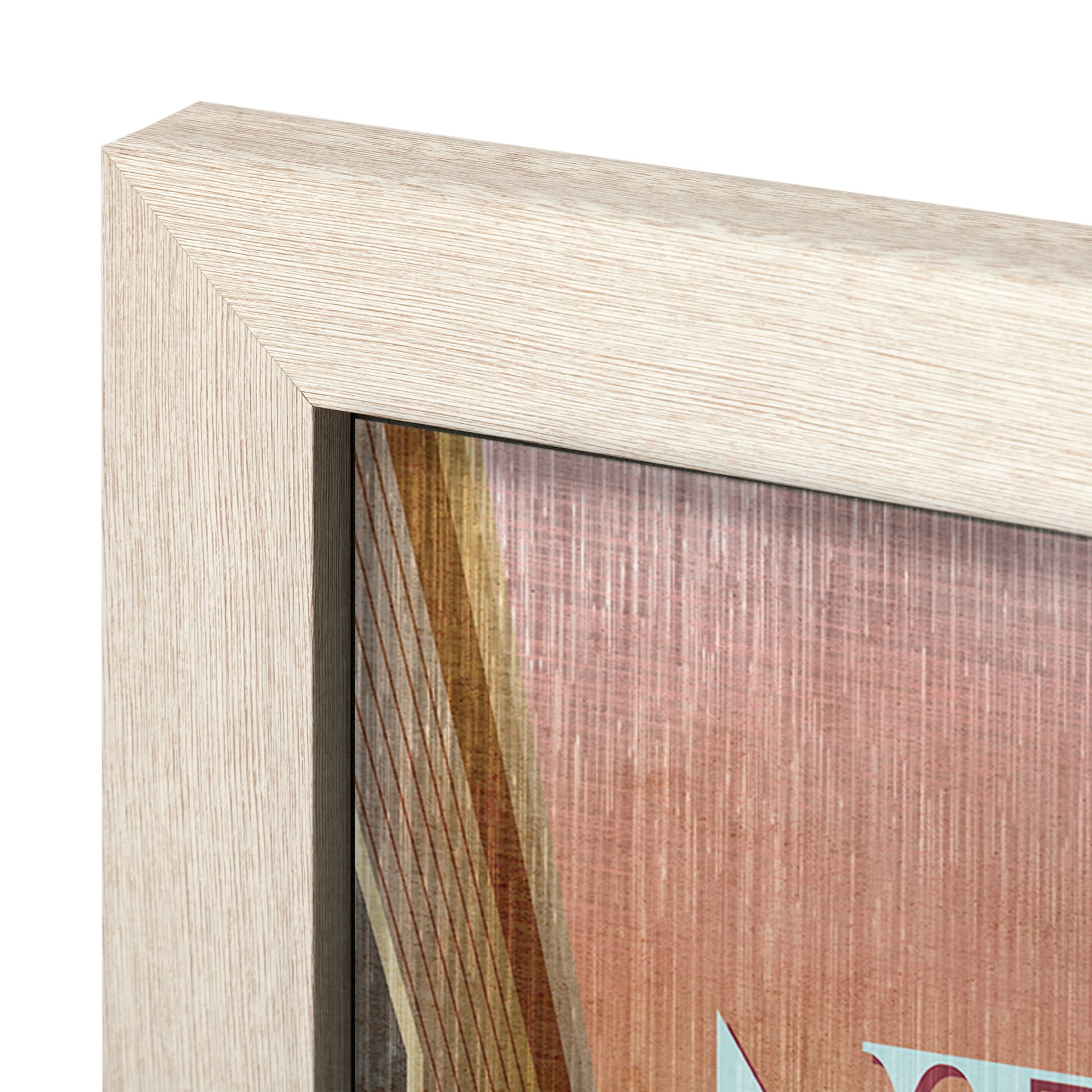 New Jersey Go USA (L) by Mercana Studio a Hand Embellished Decograph Framed Art Print — product photograph