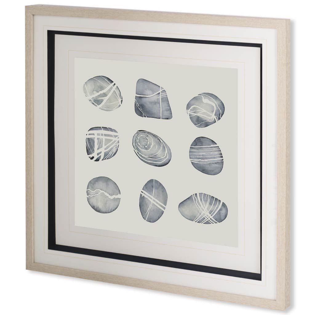 River Worn II by Grace Popp a Framed Art Print Matted under Glass — product photograph