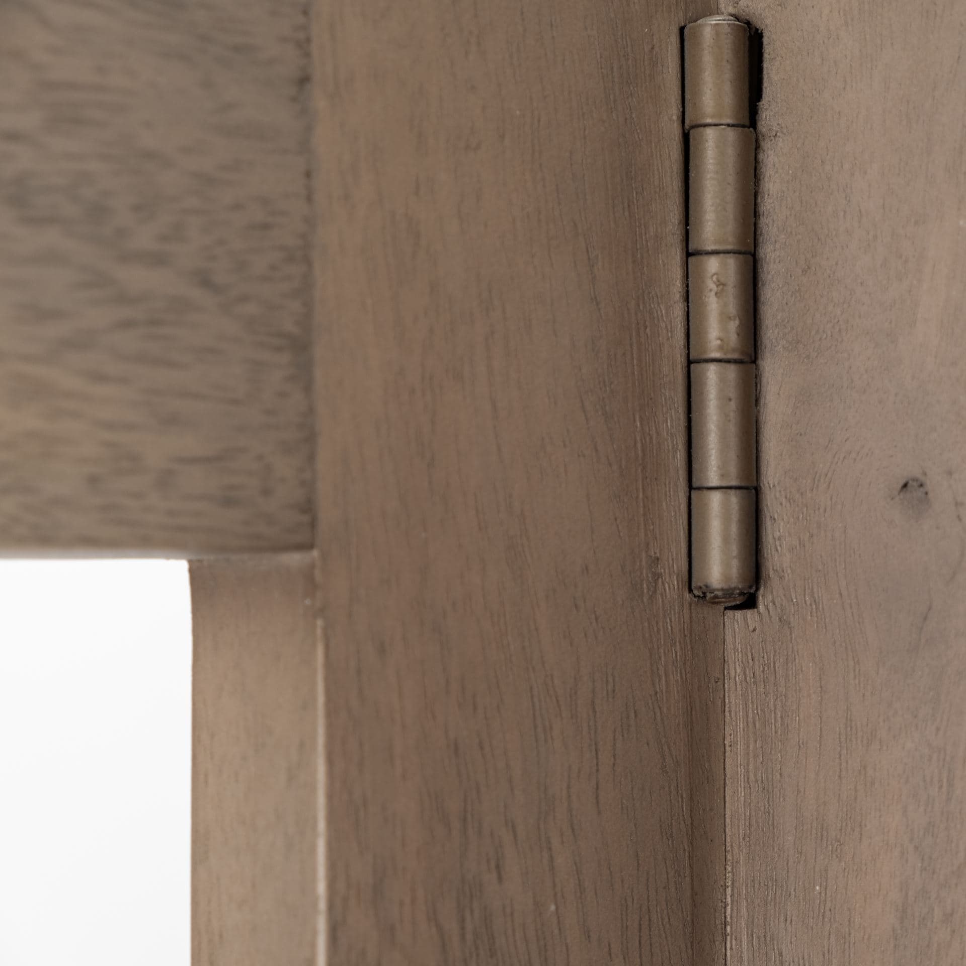Turnbull I 42L x 16W x 72H Light Brown Wood Four Shelf Shelving Unit — product photograph