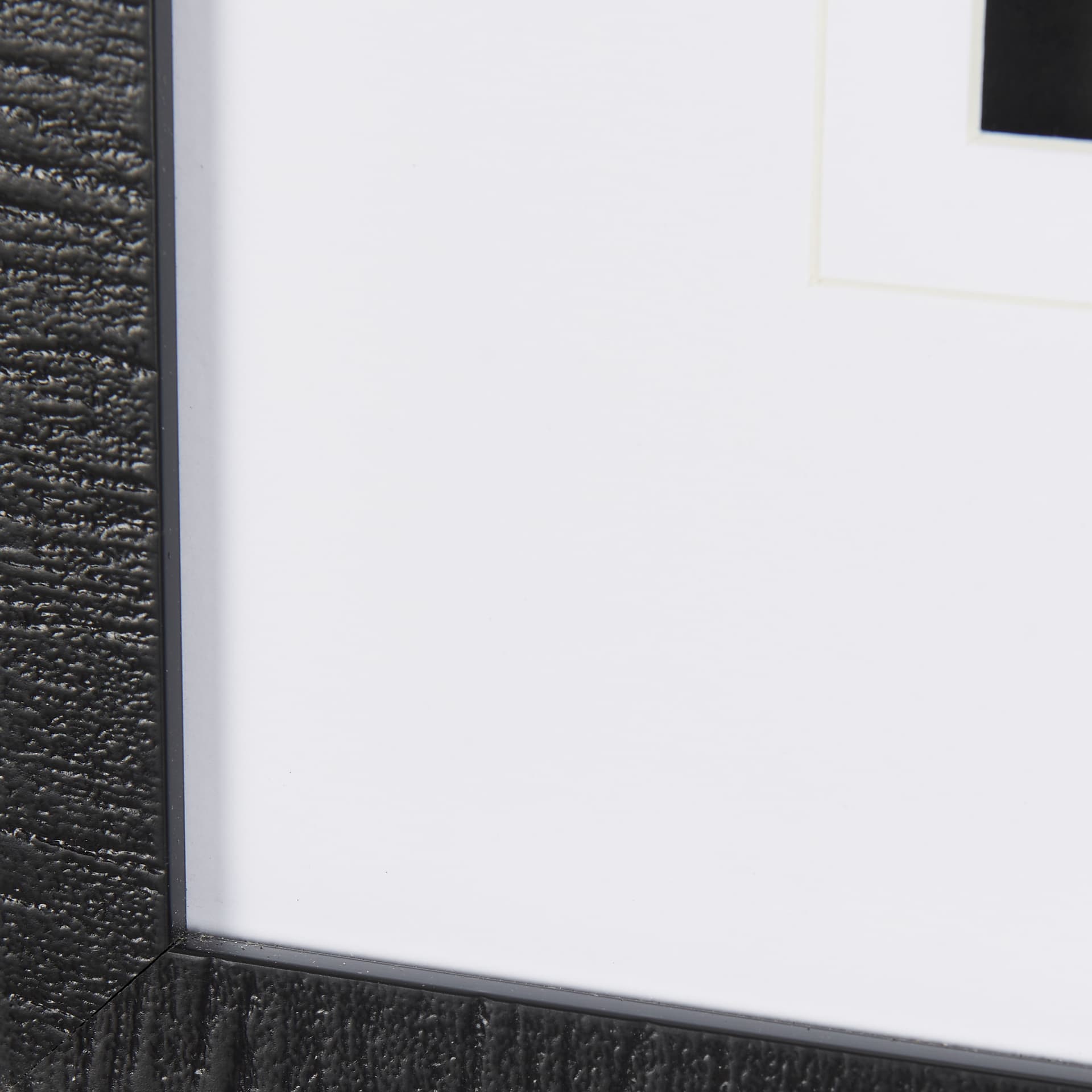 Botanical sketches V (Grey) by Mercana Studio Hand Embellished Framed Art Print Matted under Glass — product photograph