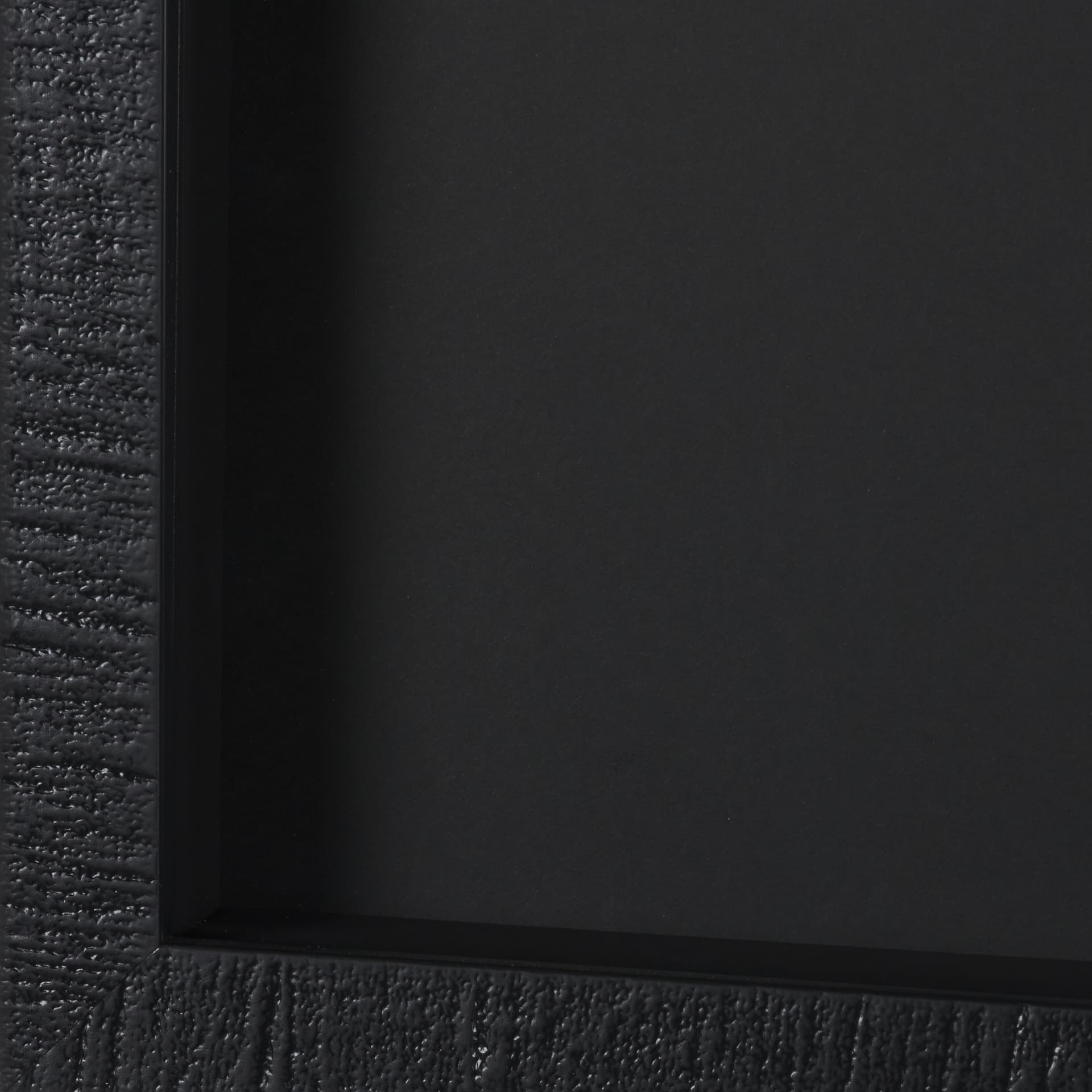 Galloping Silhouette by Santhosh ch Hand-Embellished Framed Artwork Matted under Glass — product photograph