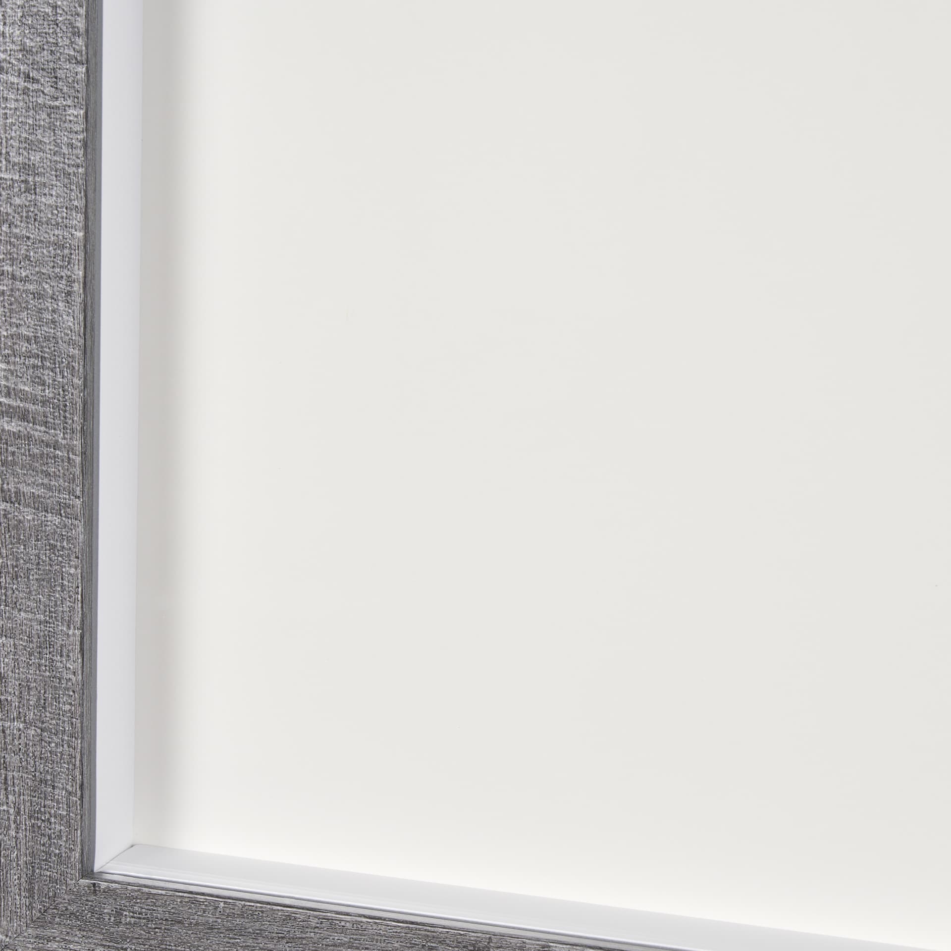 White Moon by Studio M a handmade Original Framed Artwork under Glass — product photograph