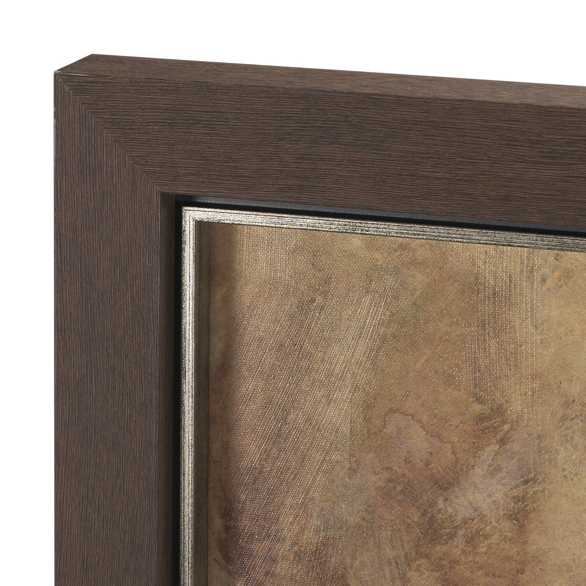 Fragrant Bloom by Mercana Studio Hand-Embellished Textured Framed Artwork Matted — product photograph