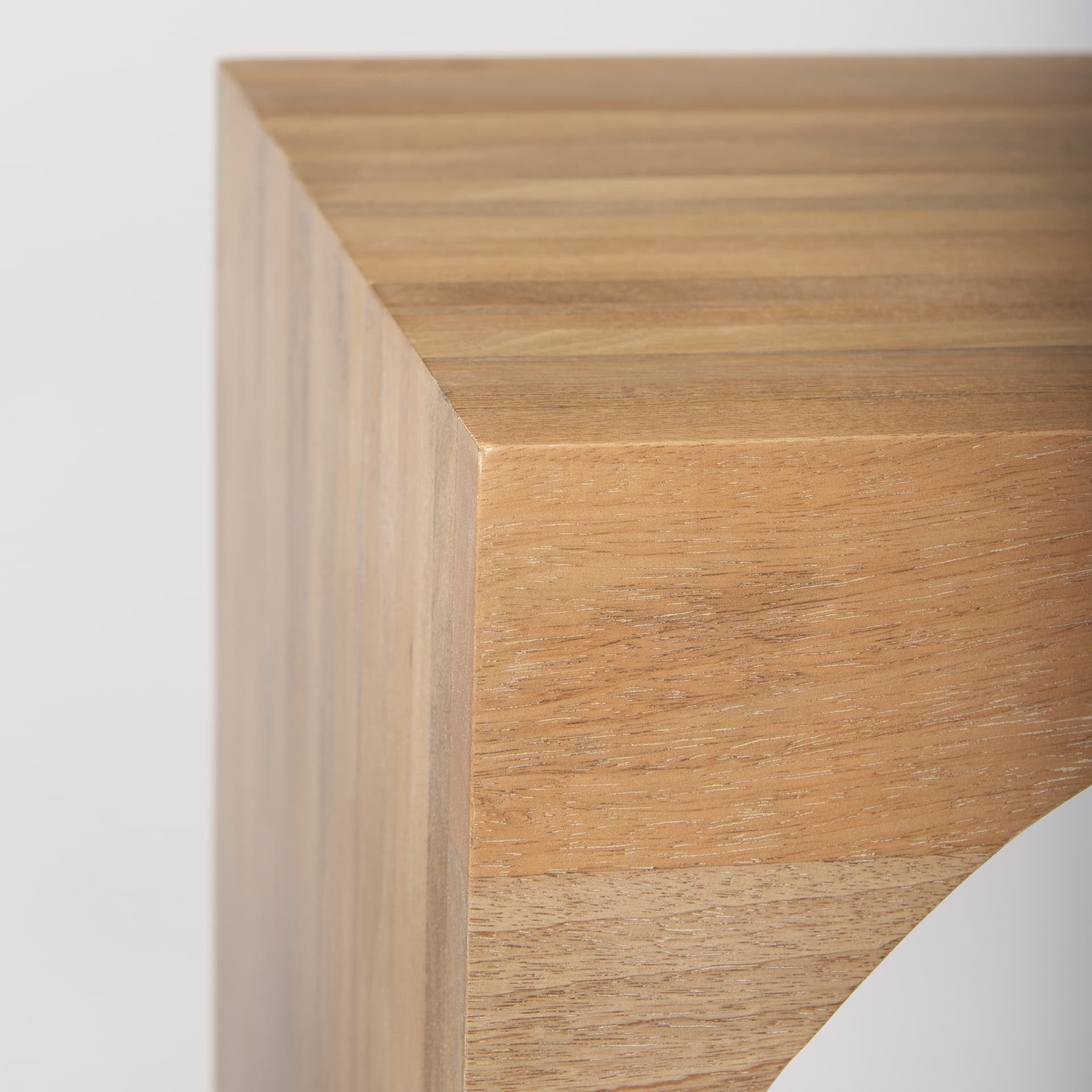 Chloe 20.0L x 20.0W x 24.0H Set of 2 Cottage Wood Nesting Accent Tables — product photograph