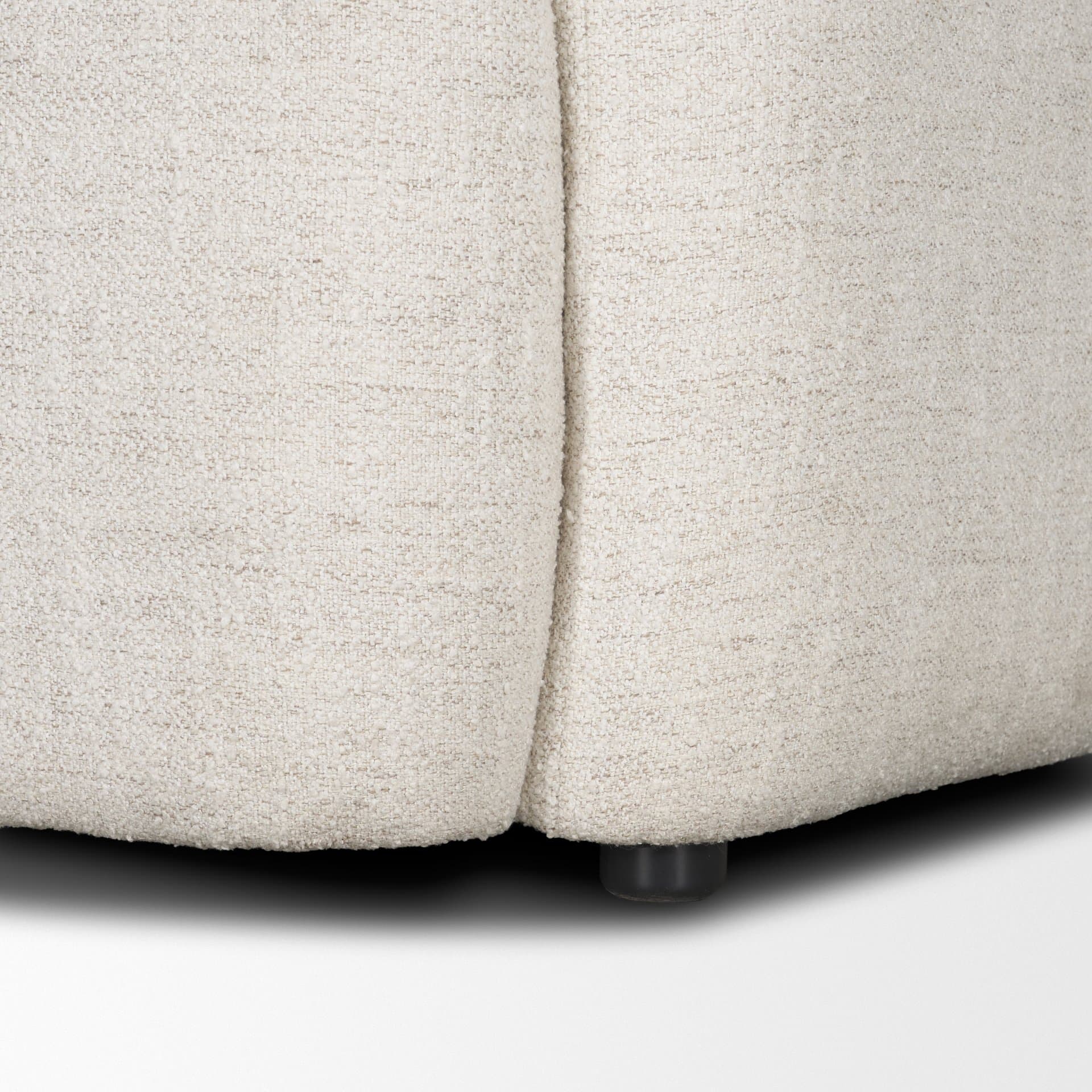 Saga Cream Fabric Upholstered Chair — product photograph
