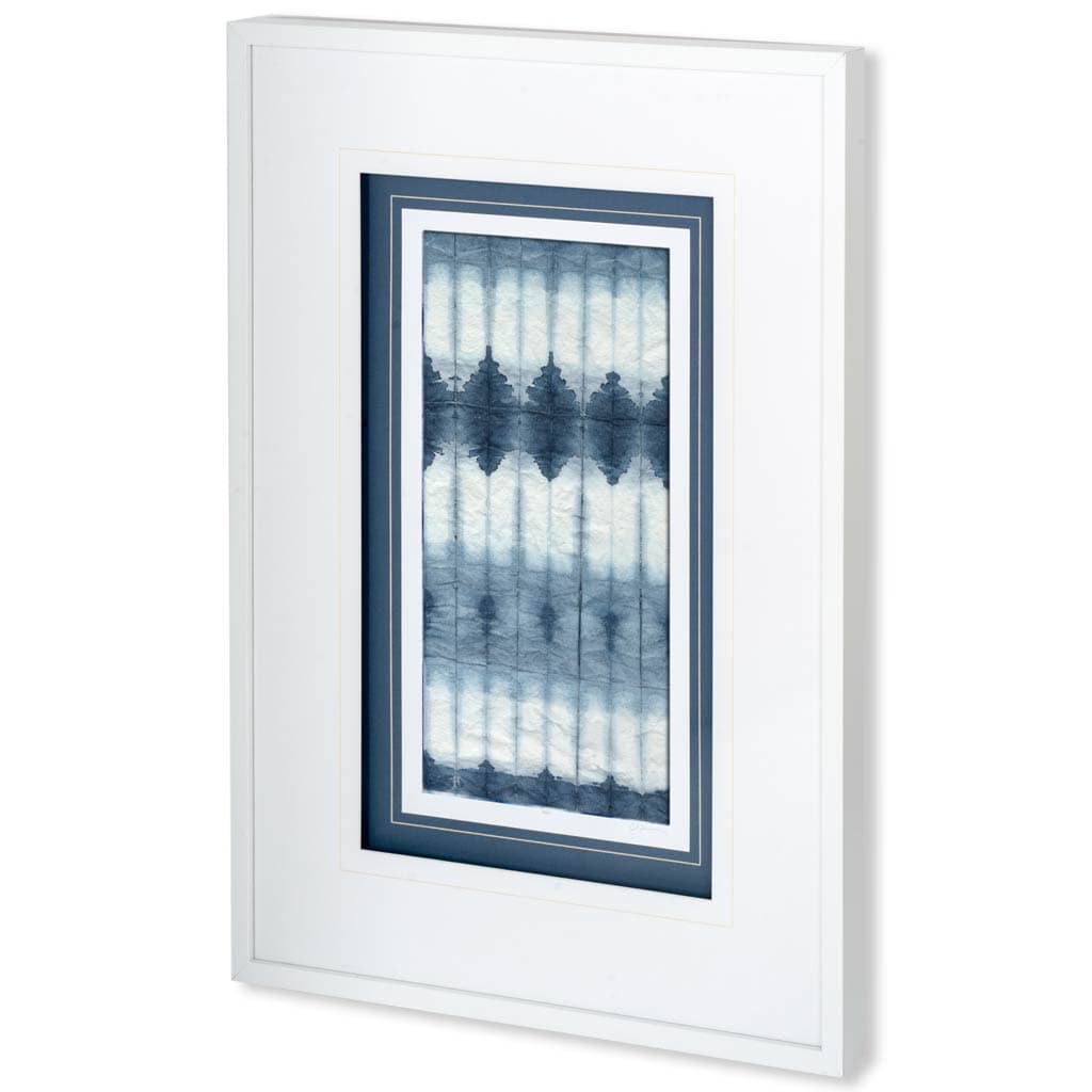 Shibori II by Chariklia Zarris a Framed Art Print Matted under Glass — product photograph
