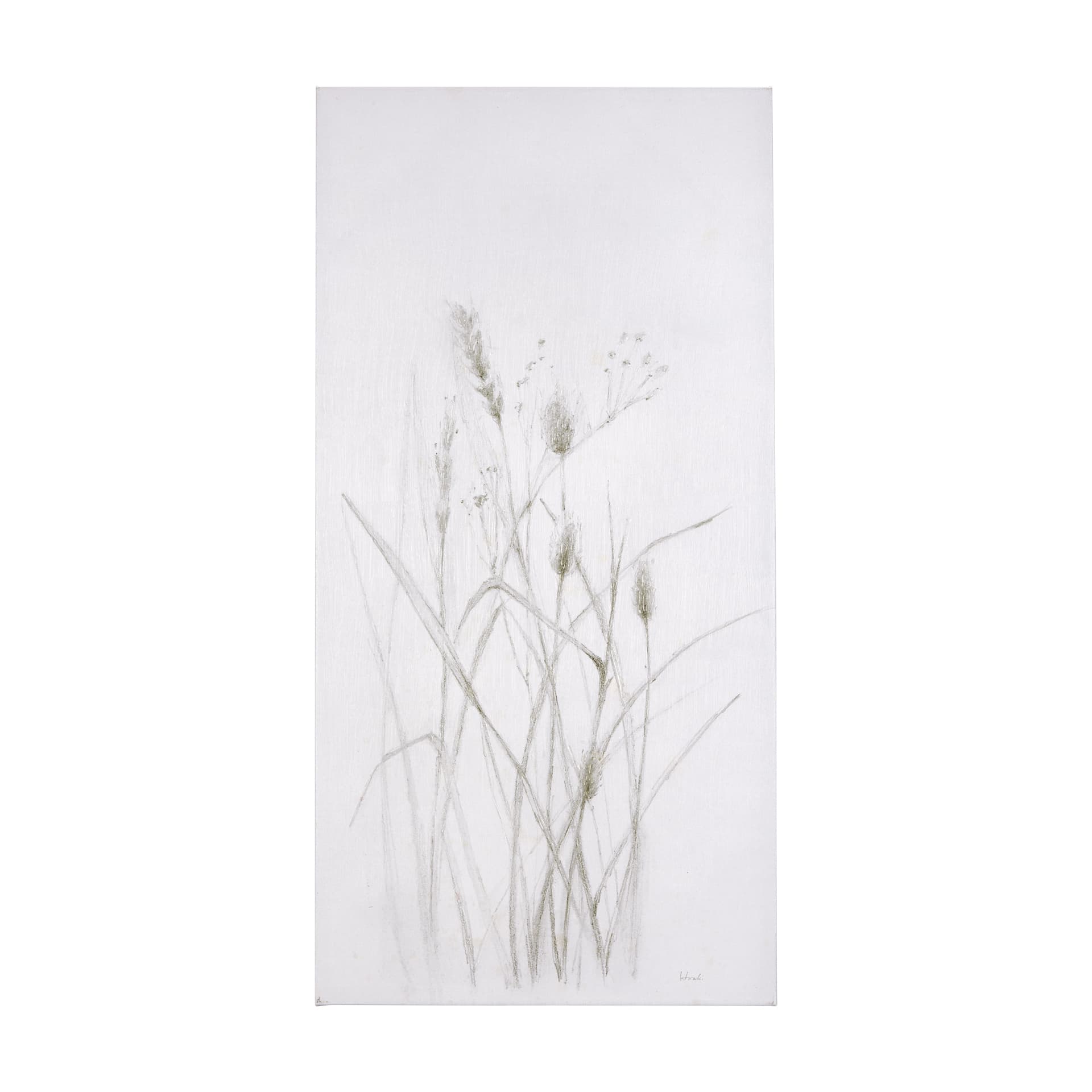 Growing Along The River I by Mercana Studio a Hand Embellished Textured Canvas — product photograph
