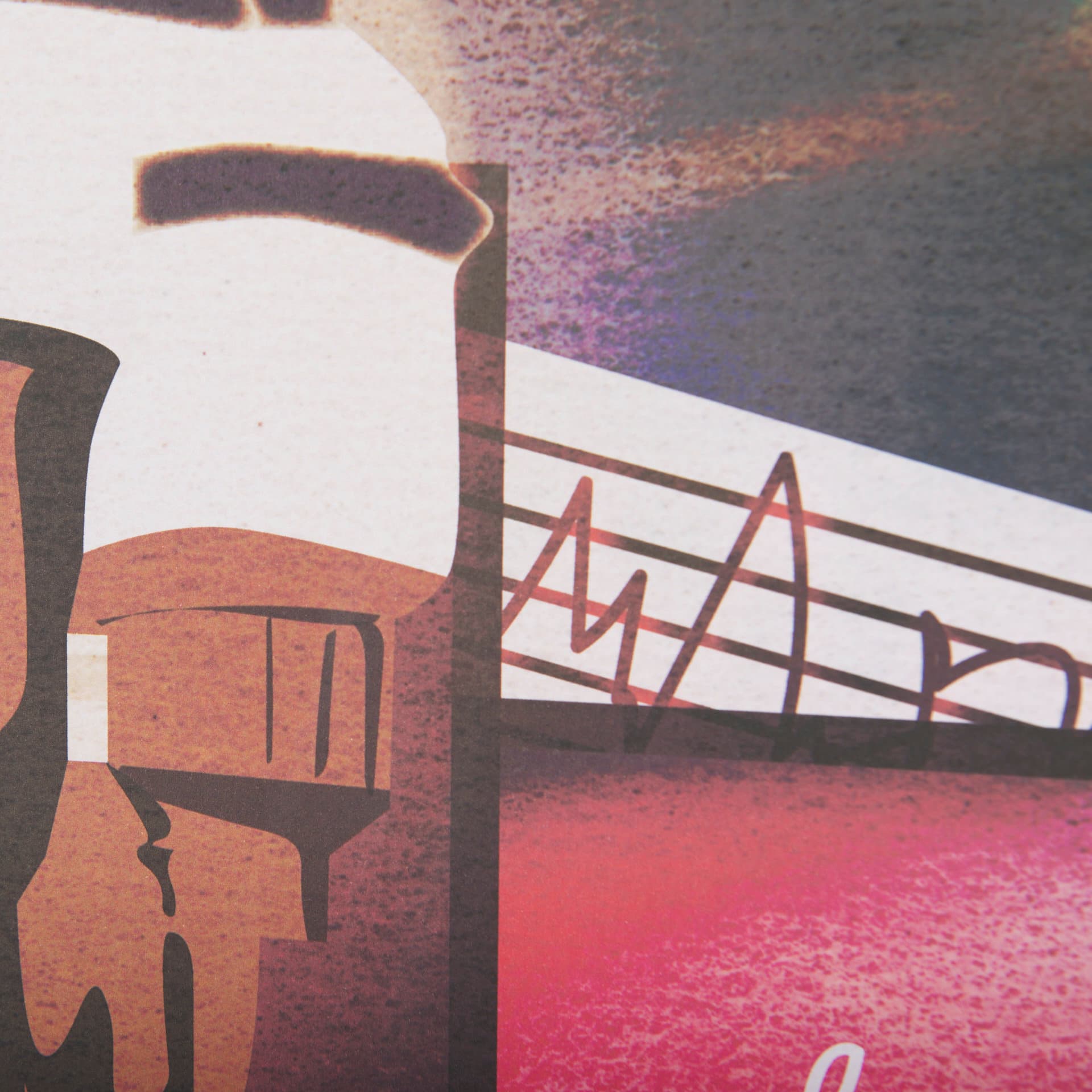 Tennessee Go USA (XL) by Mercana Studio a Hand Embellished Decograph Framed Art Print under Glass — product photograph