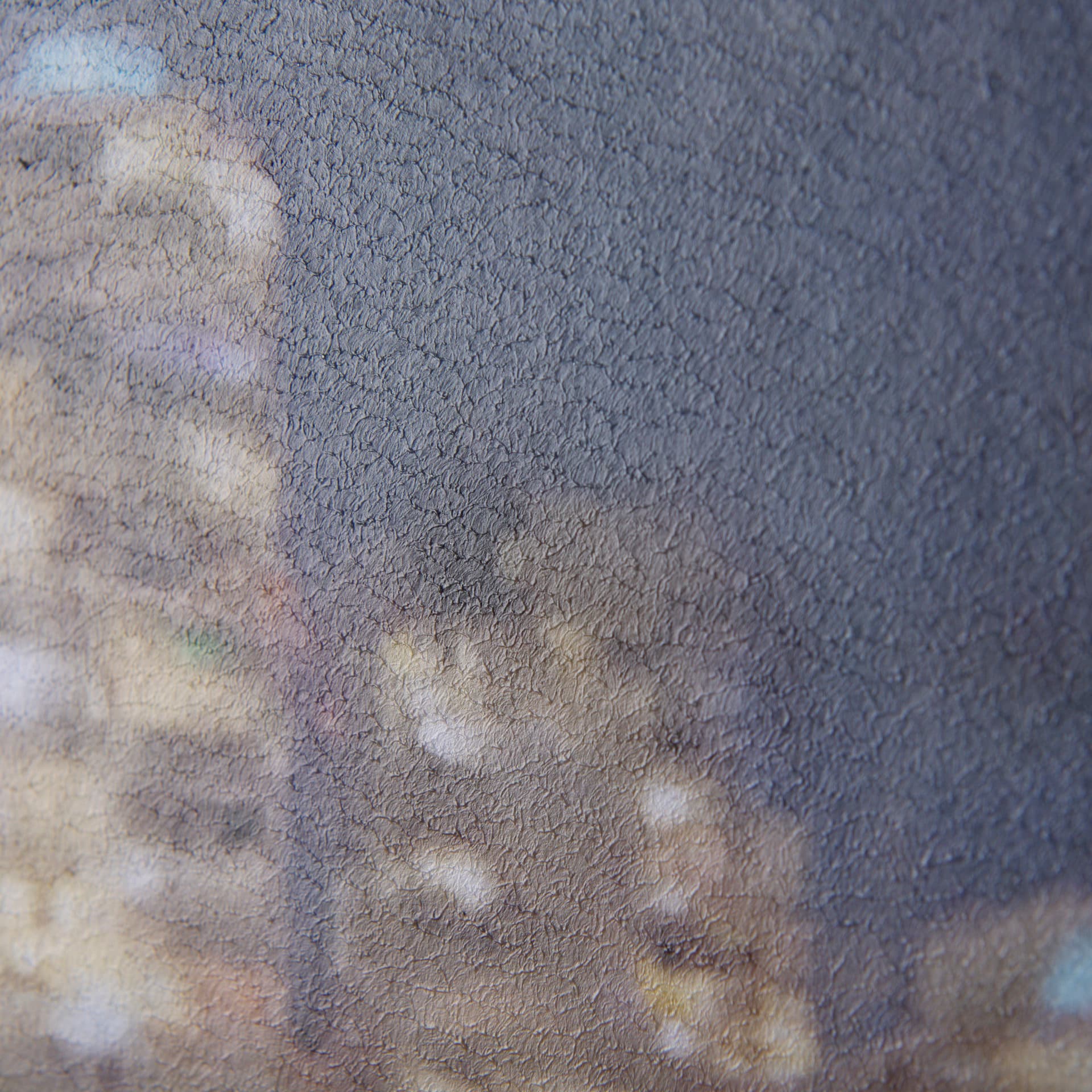 City Fox by Mercana Studio a Hand Embelished Textured Framed Art Print — product photograph