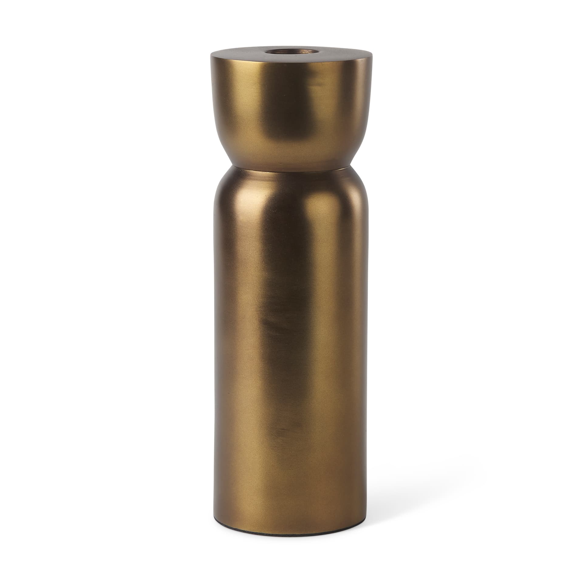 Malta Aluminum Candle Holder Large — product photograph