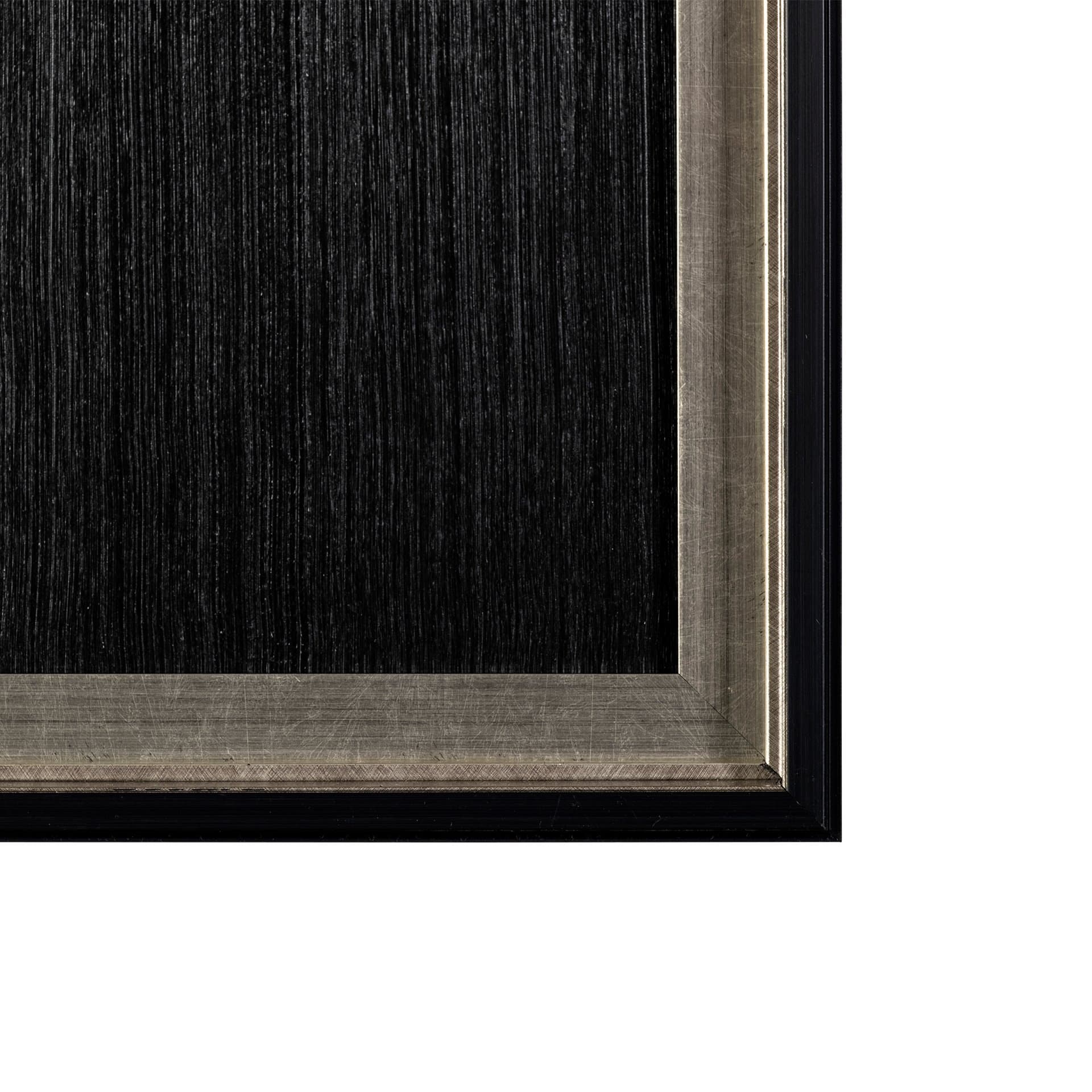 OM-Gold Lines by Studio M a handmade Original Framed Artwork under Glass — product photograph