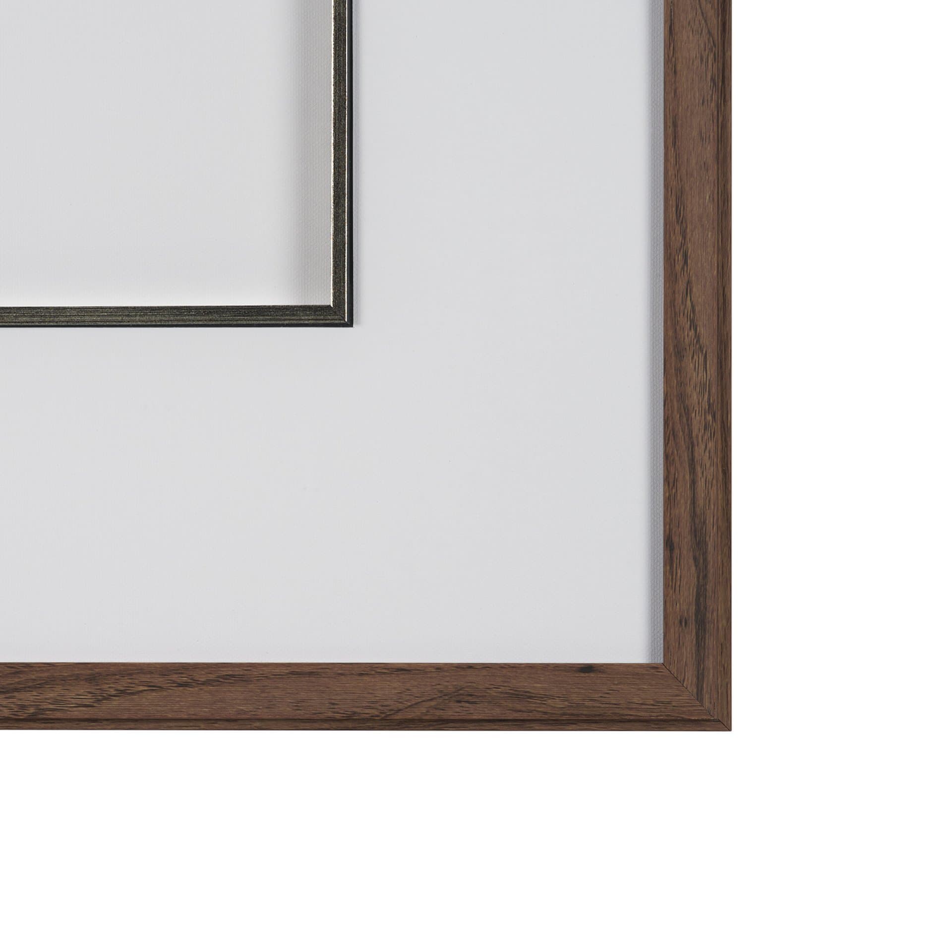 Patterned Silence I by Mercana Studio Hand Embelished Framed Artwork Matted under Glass — product photograph
