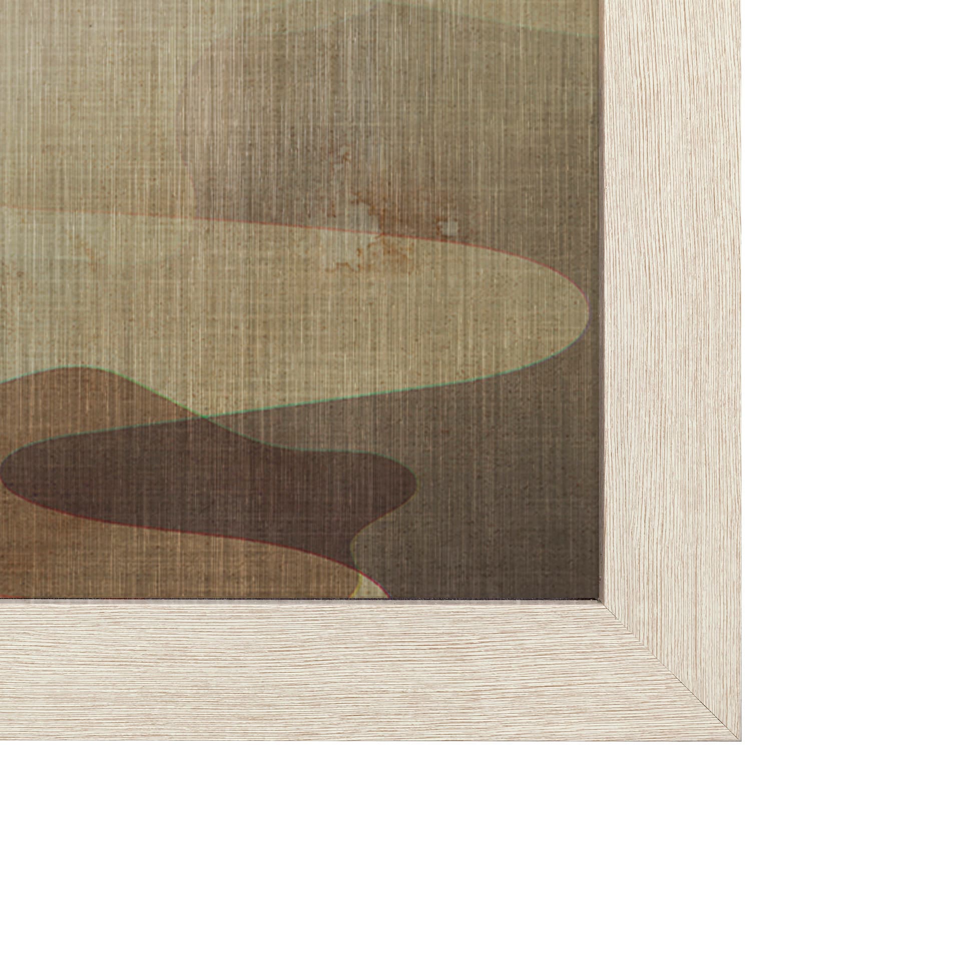 Calgary Go Canada (L) by Mercana Studio a Hand Embellished Decograph Framed Art Print — product photograph