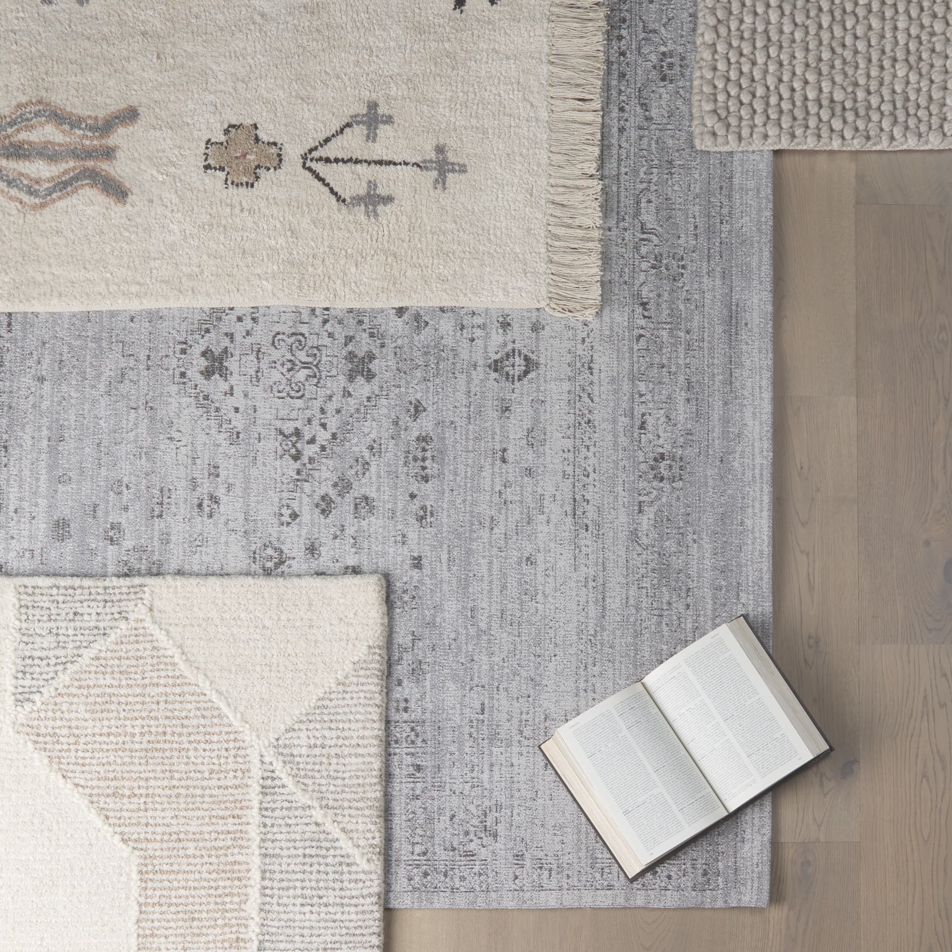 Kaiya 8 x 10 Rug — in a styled room