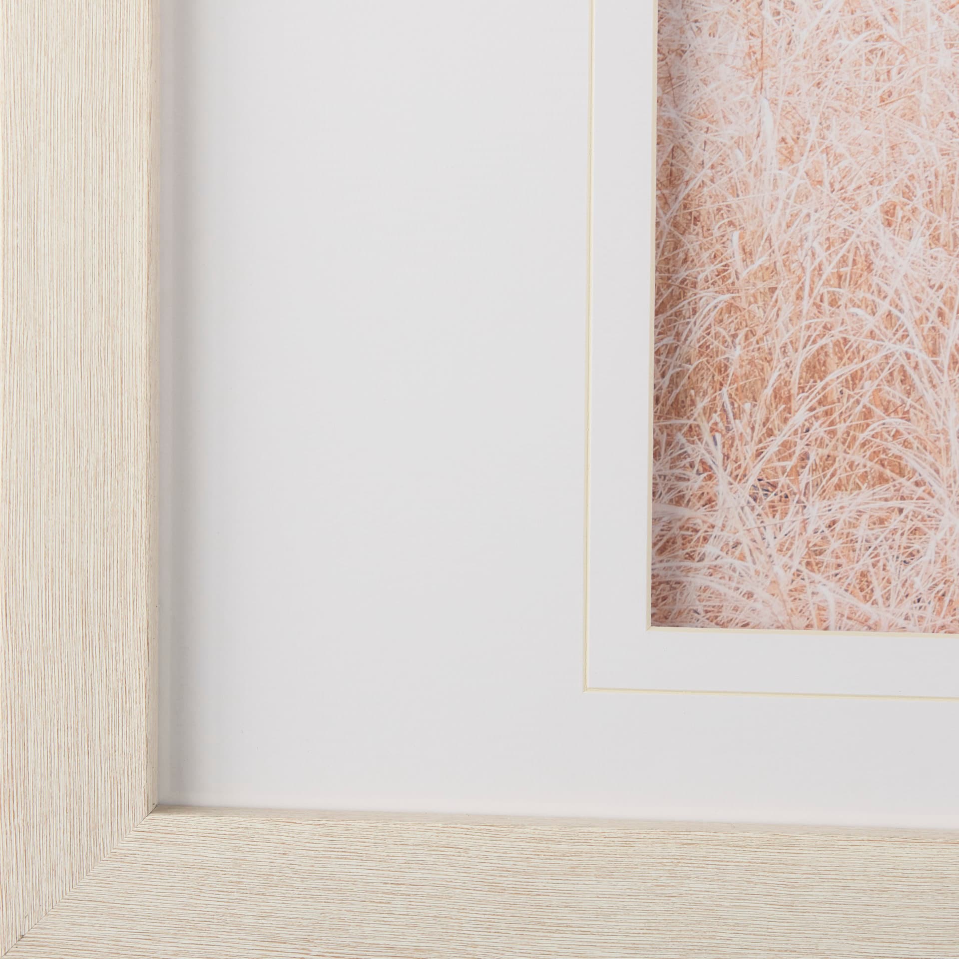 Woddlland pastels by Mercana Studio a Hand Embellished Textured Framed Photo Art Print Matted under — product photograph
