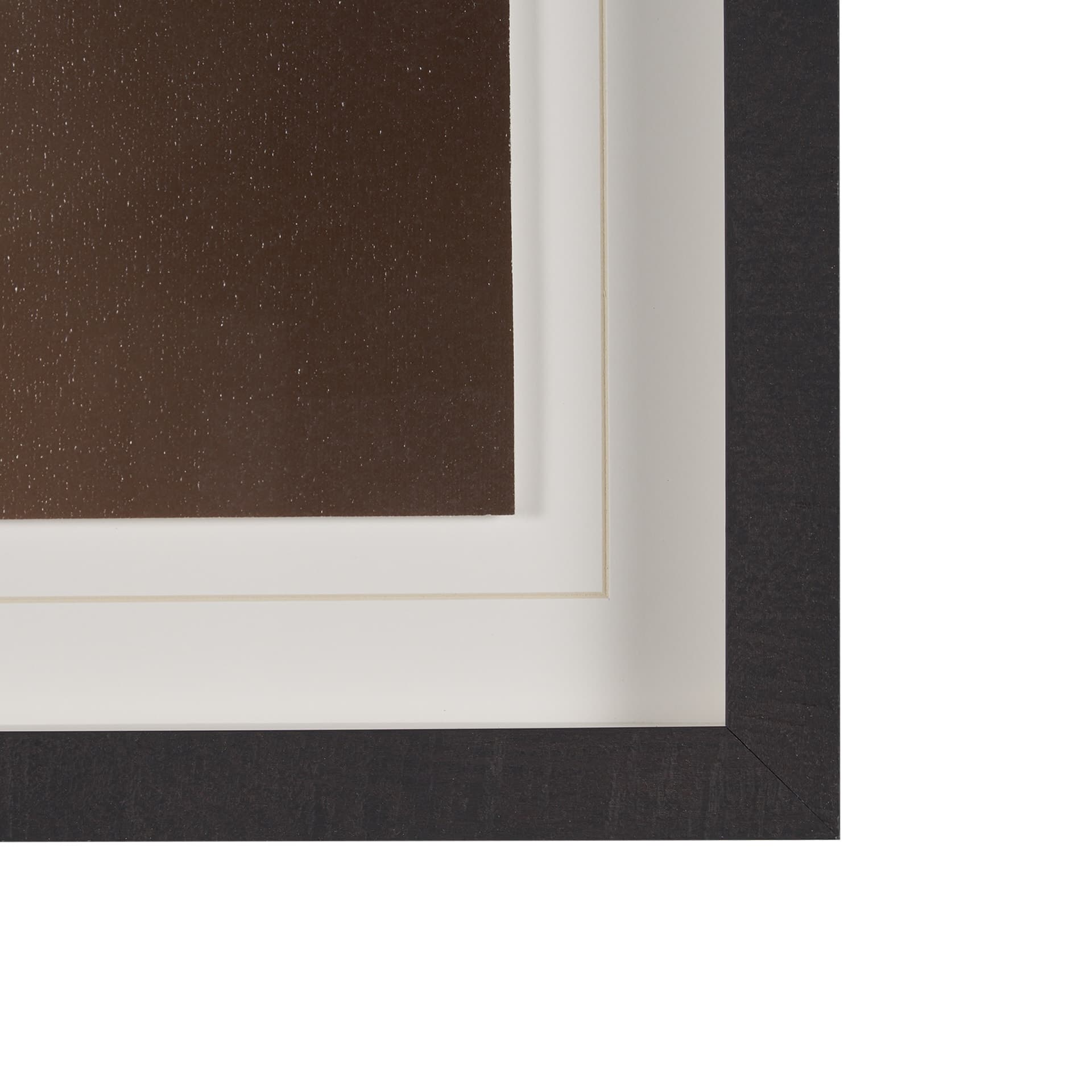 Curious by Stig Kalvelid a Hand Embellished Framed Photo Art Print Matted under Glass — product photograph