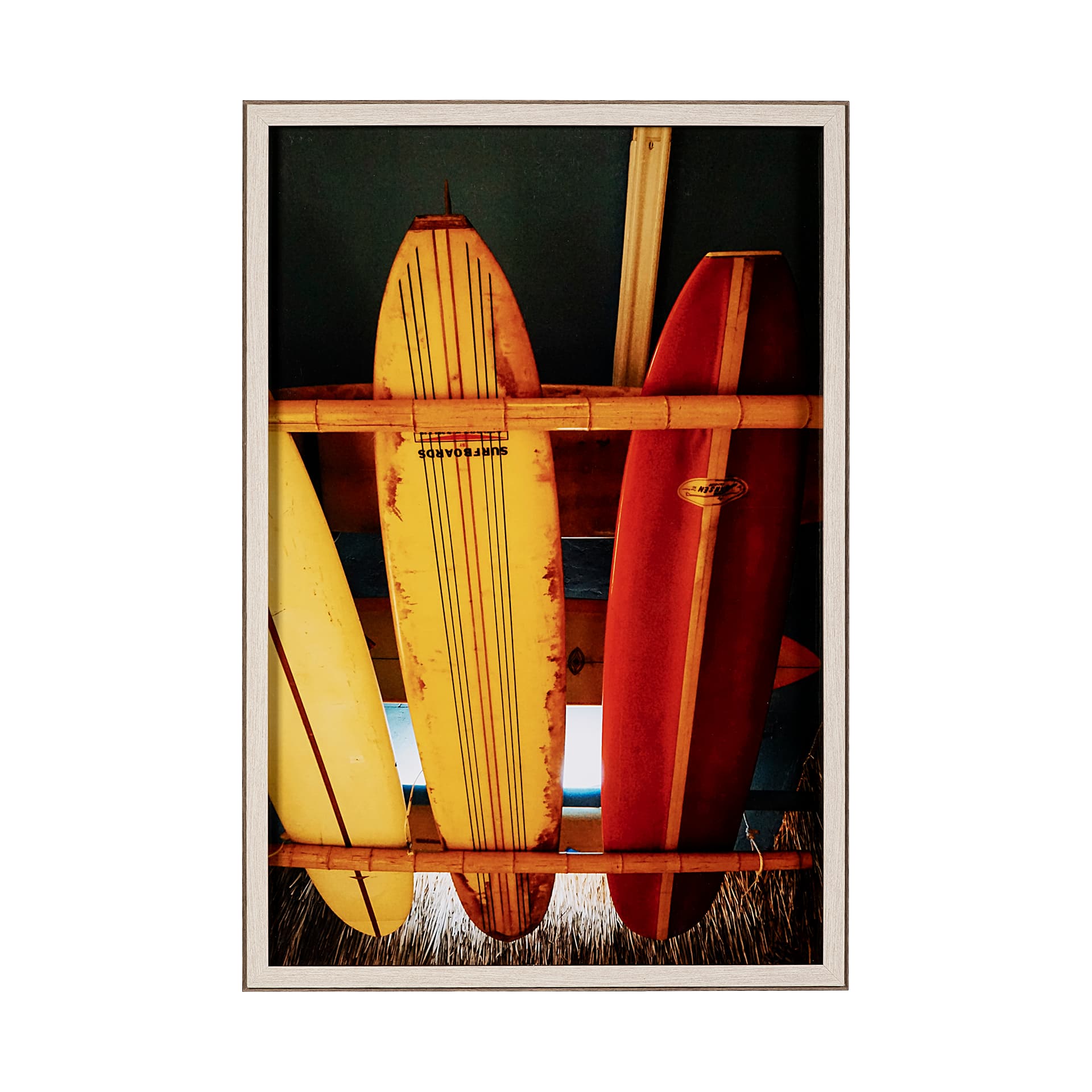 Surfshop by Urban Octopus a Framed Photo Art Print Matted under Glass — product photograph