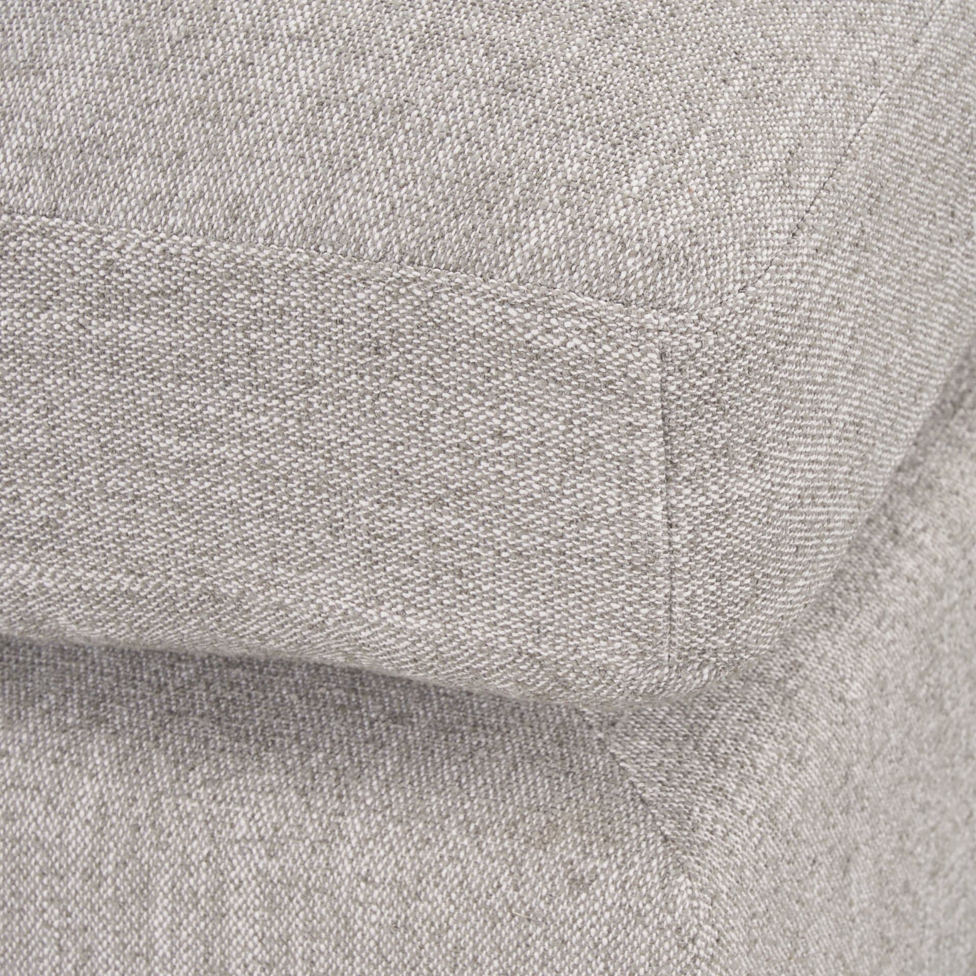 Halston Corner Light Grey Performance Fabric — product photograph