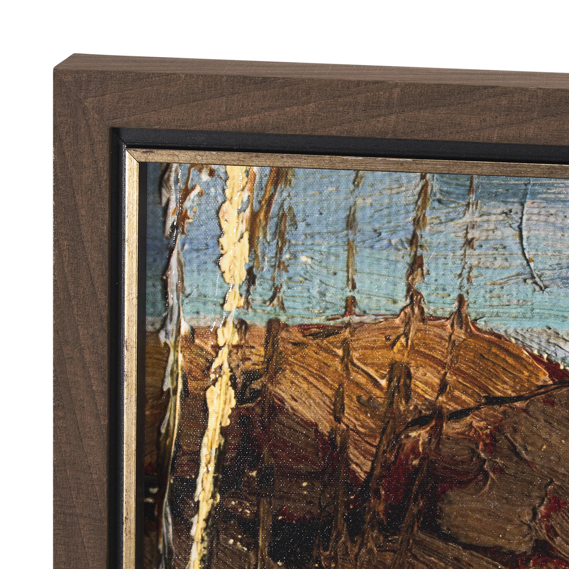 Spring 1914 by Mercana Studio a Hand Embellished Textured Framed Art Print — product photograph
