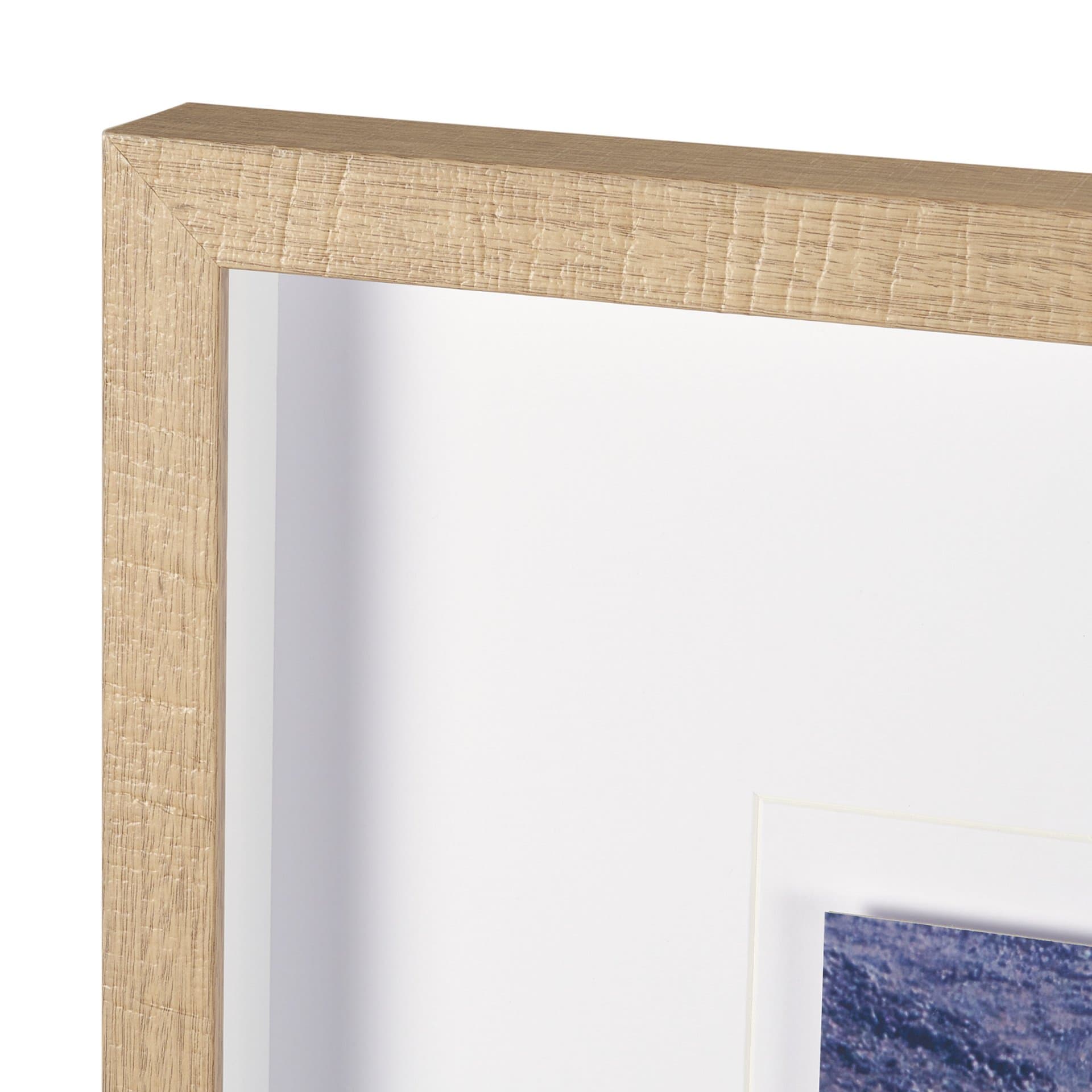 Pink Flamingoes by Richard Silver Hand Embelished Framed Artwork Matted under Glass — product photograph