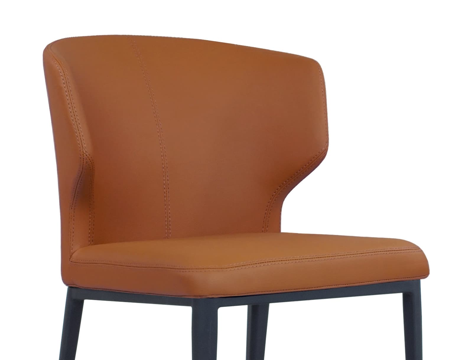 Cabo Stool With Solid Wood Base — product photograph