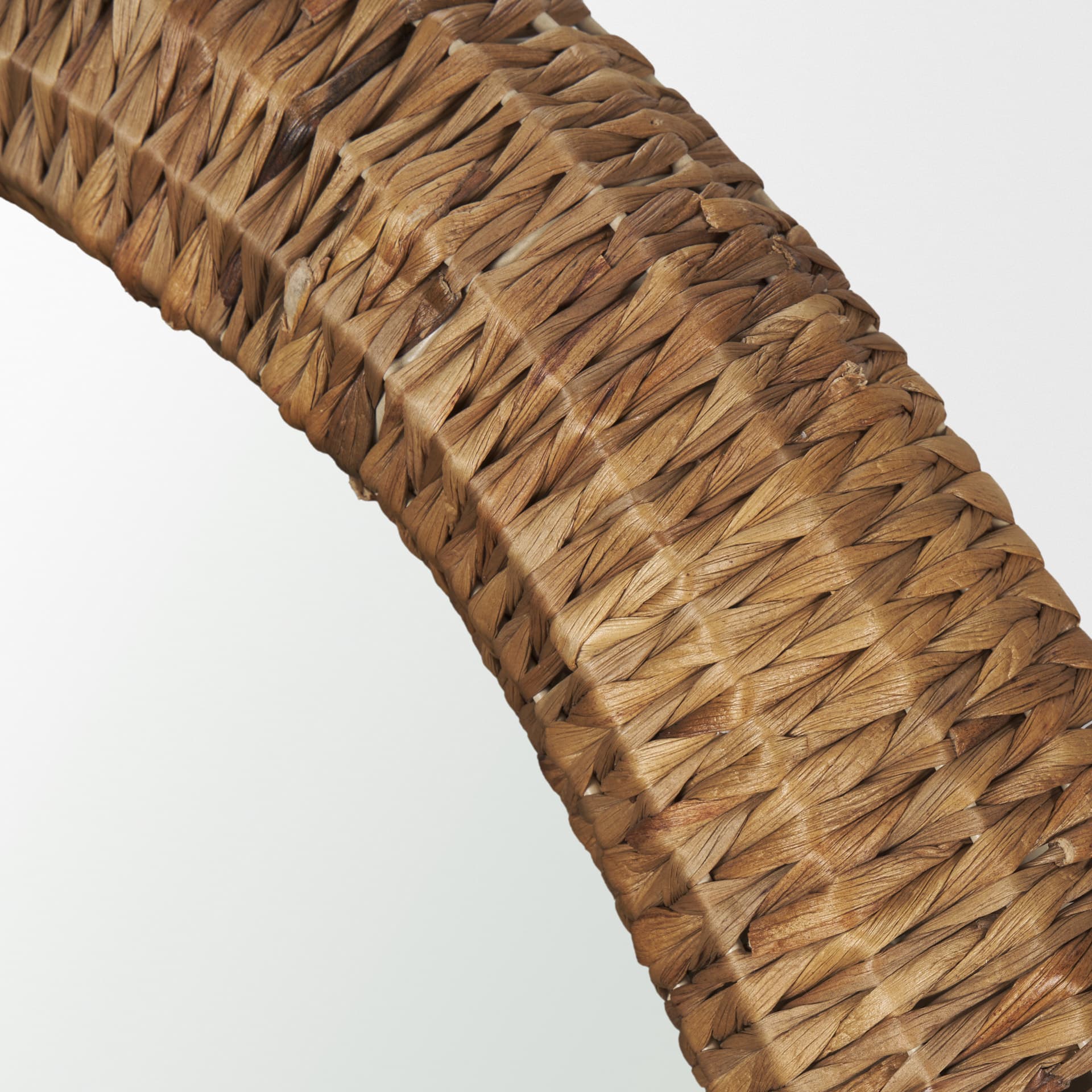 Warrick 42" Woven Water Hyacinth Mirror — product photograph