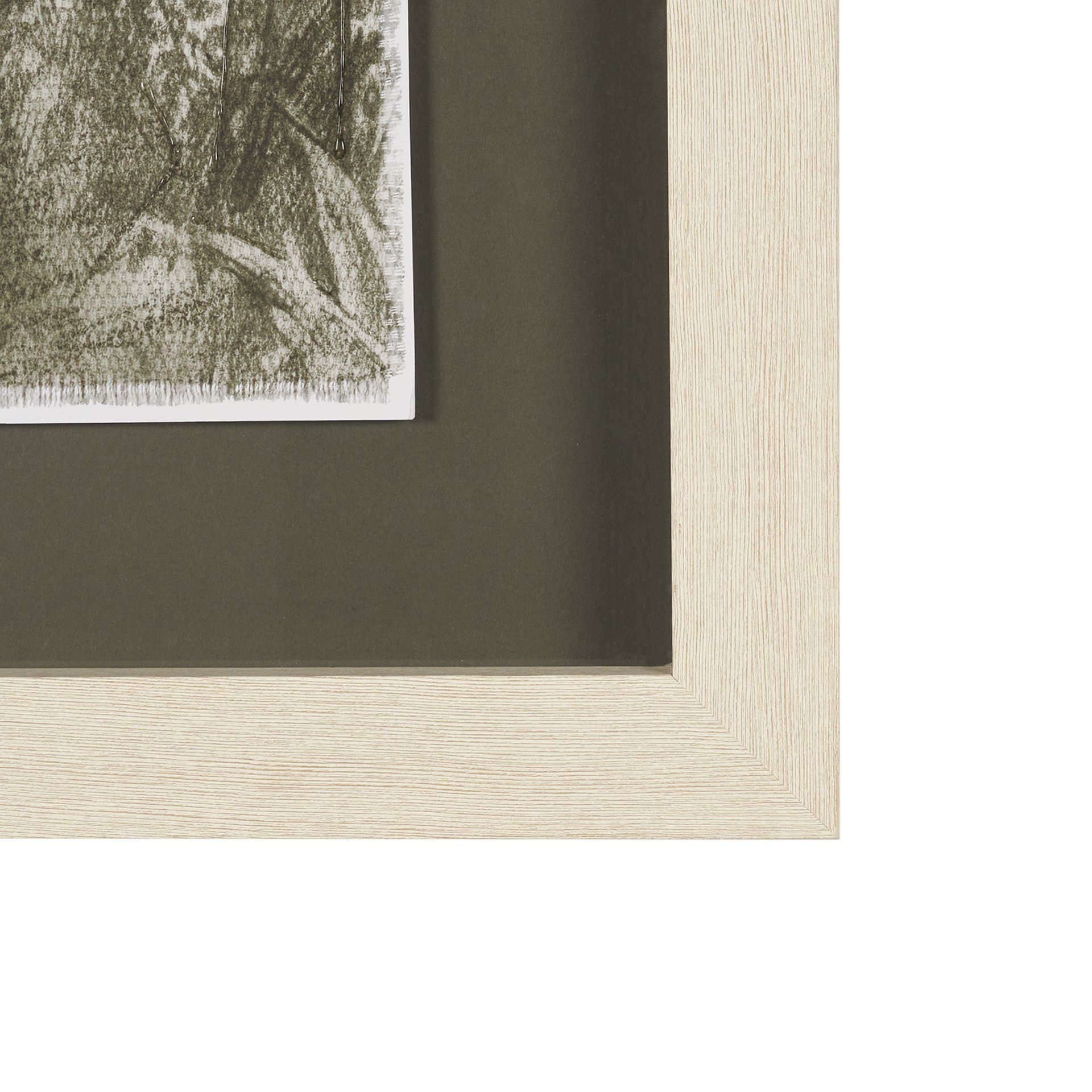 Tropical Coast (Set of 3) by Mercana Studio Hand Embelished Framed Artwork Matted under Glass — product photograph