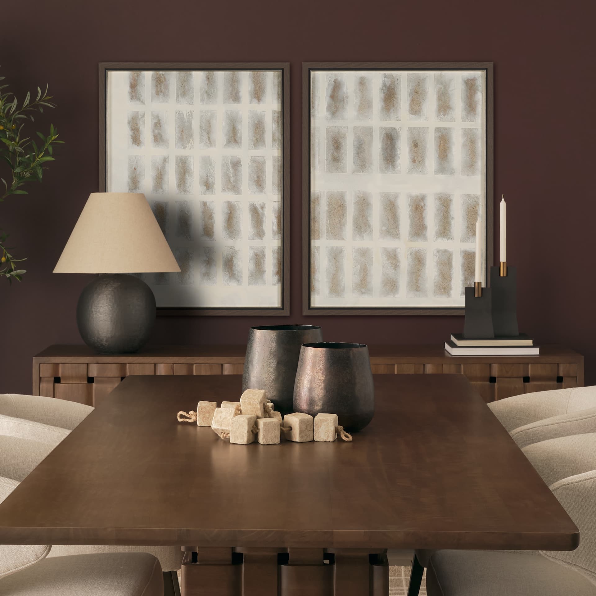 Sand & Structure I by Mercana Studio Handmade Original Framed Artwork Matted under Glass — product photograph