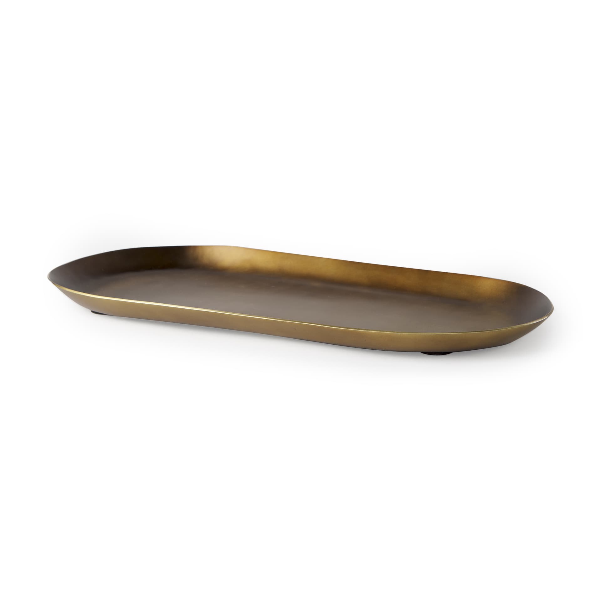 Payson 18.0L x 8.5W x 0.8H Aluminum Candle Tray — product photograph