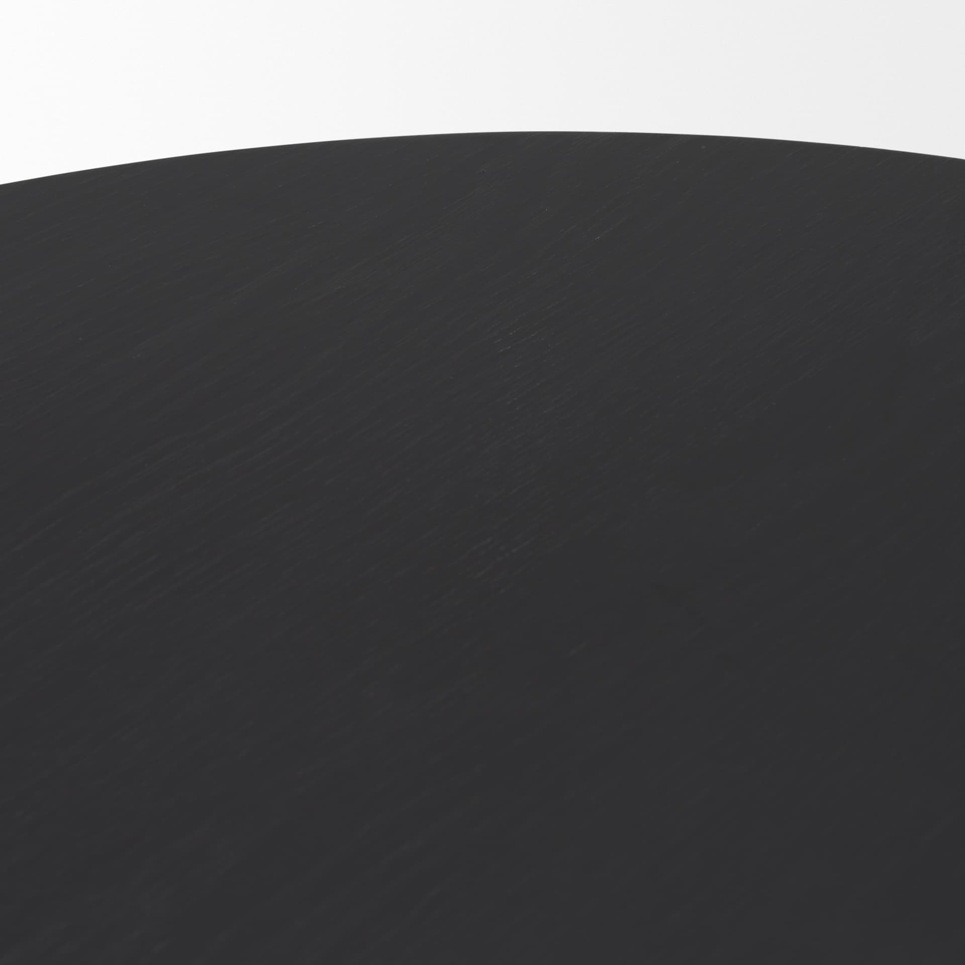Tucson Natural Wood w/ Round Black Oak Top Coffee Table — product photograph