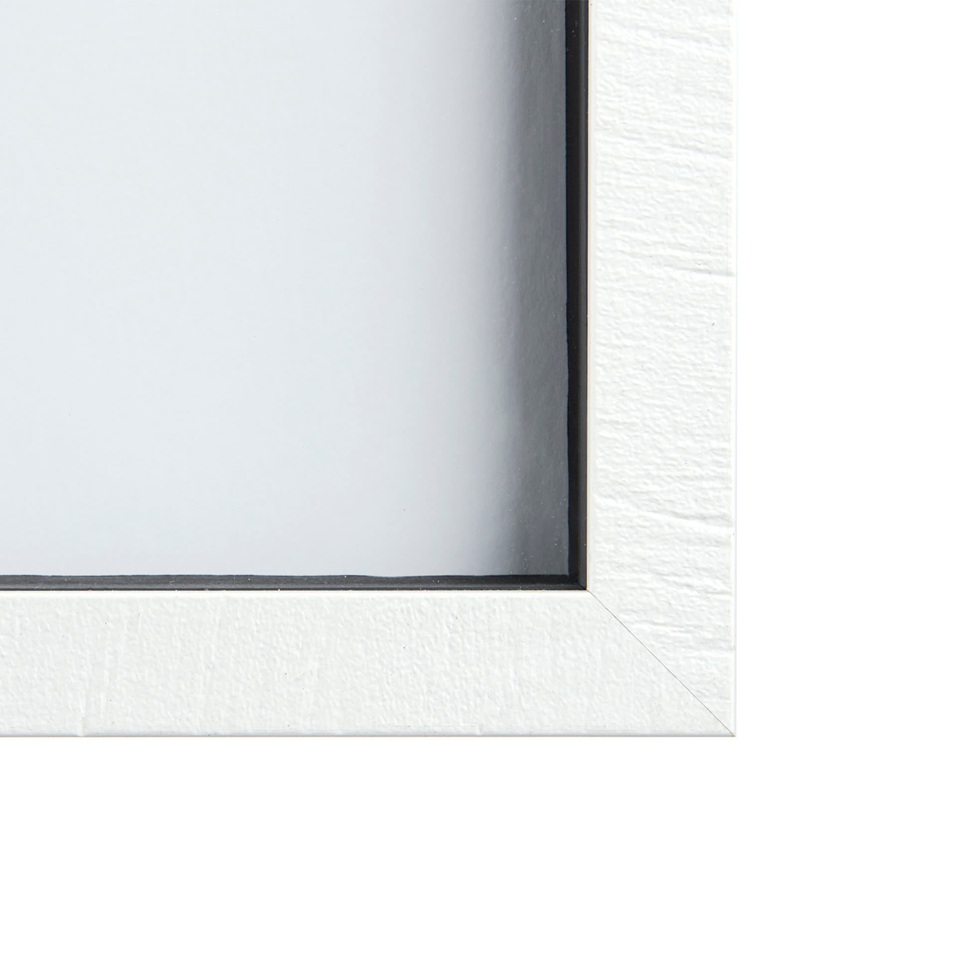 Fish Black by Mercana Studio a Hand Embellished Textured Framed Art Print Matted under Glass — product photograph