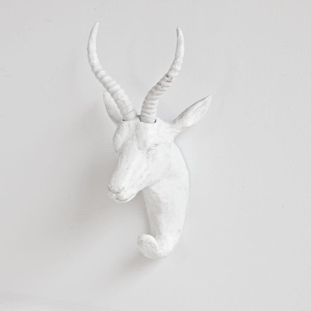 Dugaleon VII White Ibex Coat Hook — product photograph