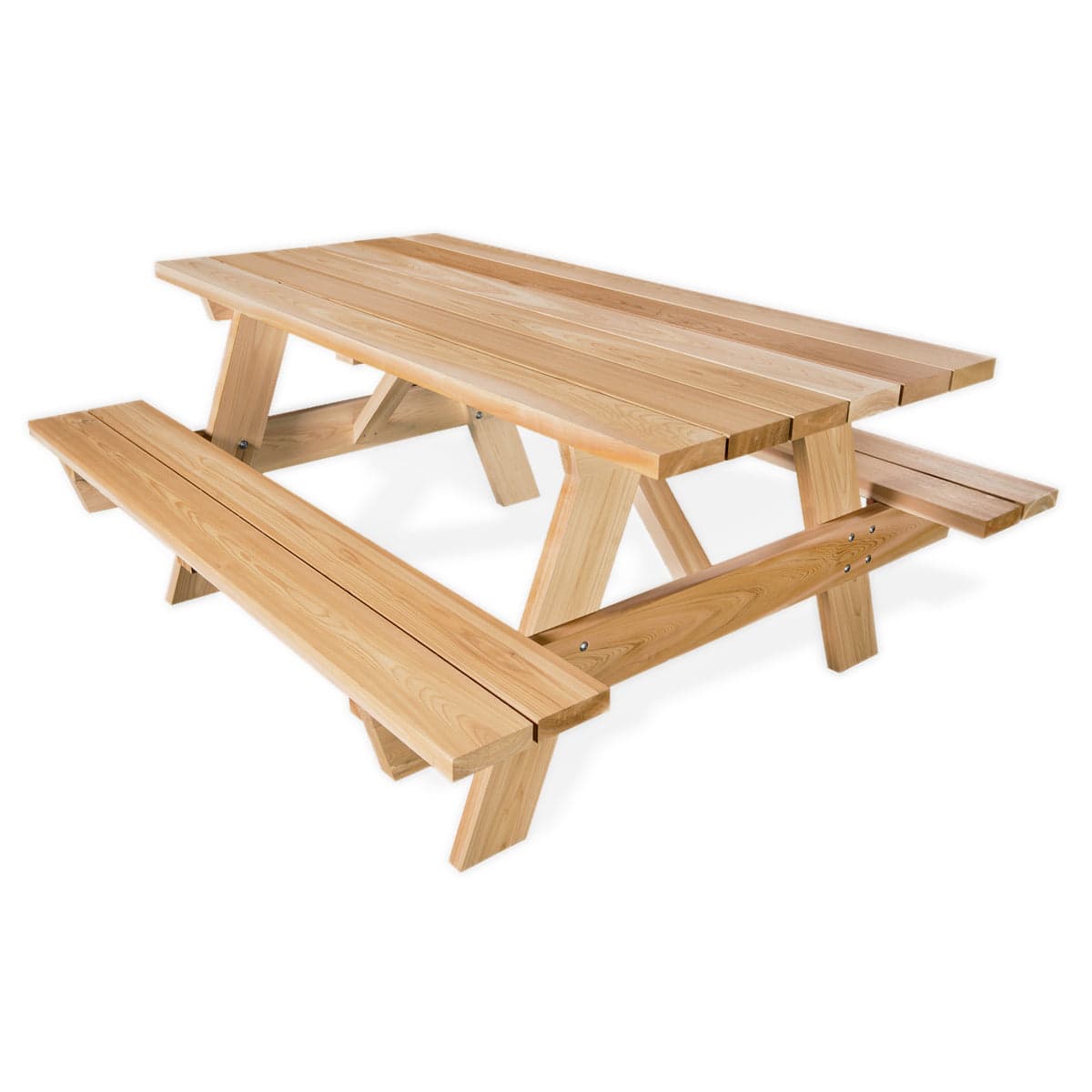 6-Ft Cedar Picnic Table — product photograph